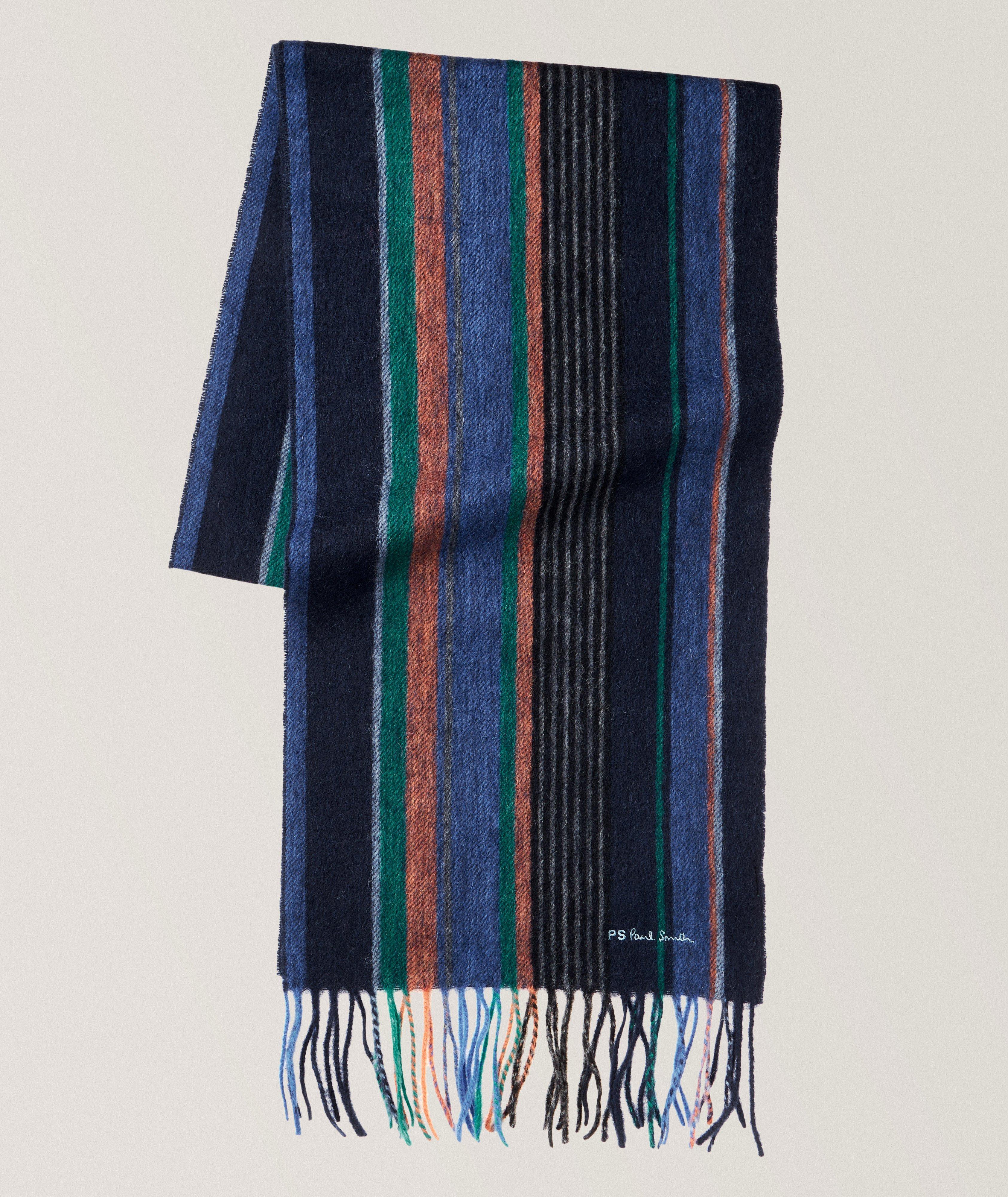 Écharpe en laine à rayures image 0