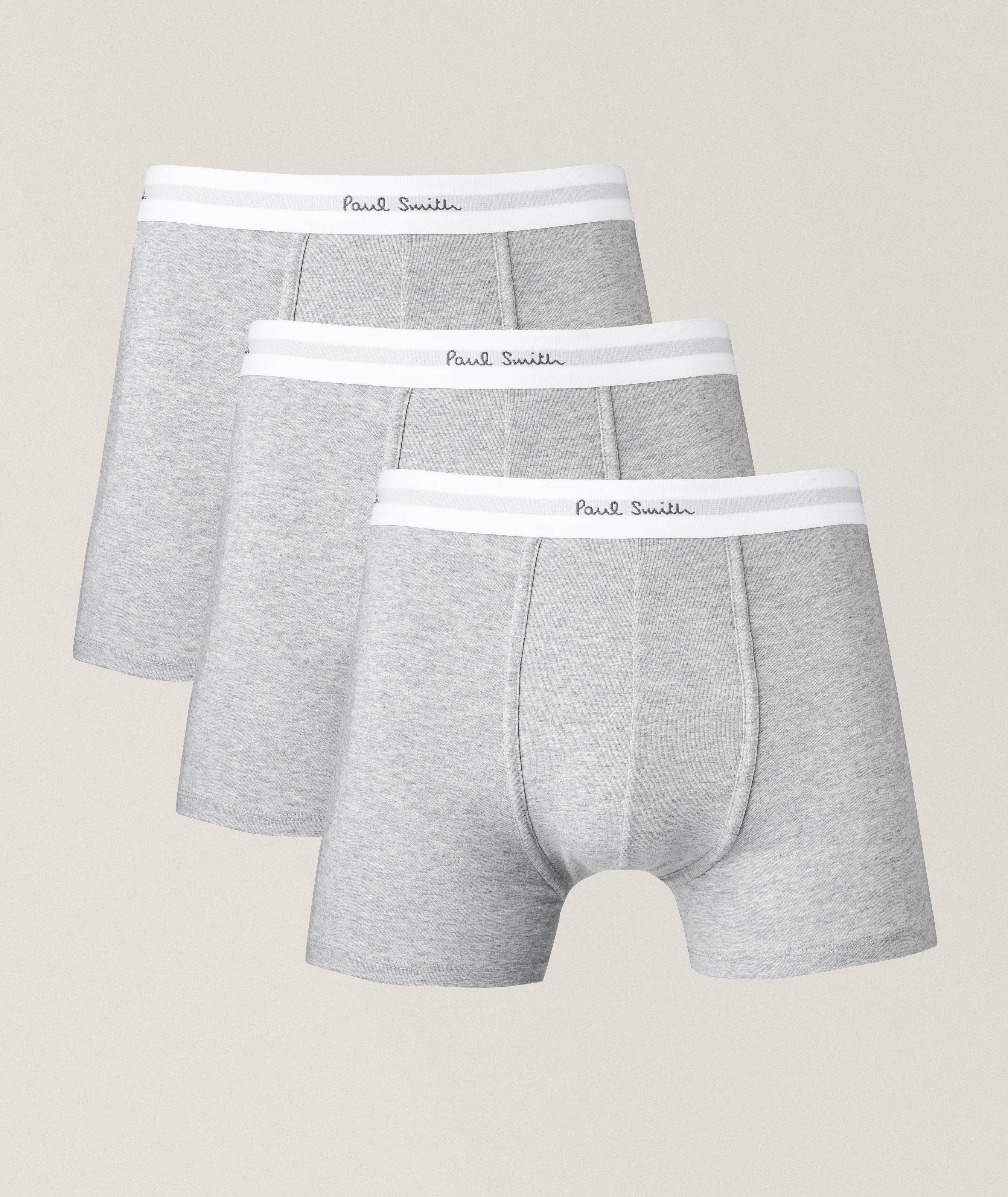 3 Pack Stretch-Cotton Long Trunks image 0