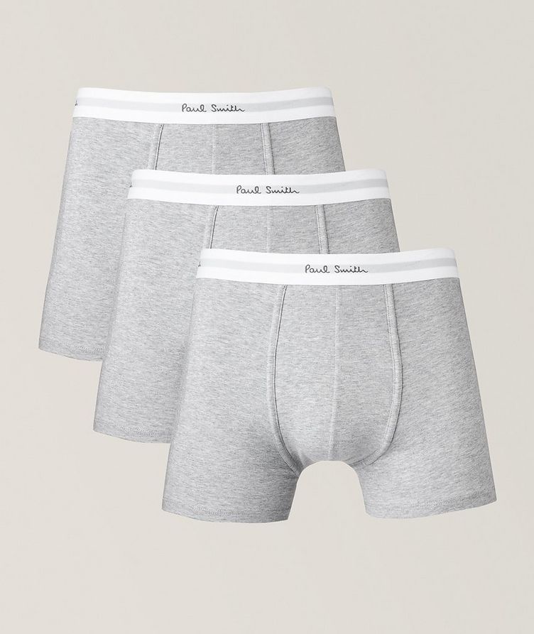 3 Pack Stretch-Cotton Long Trunks image 0