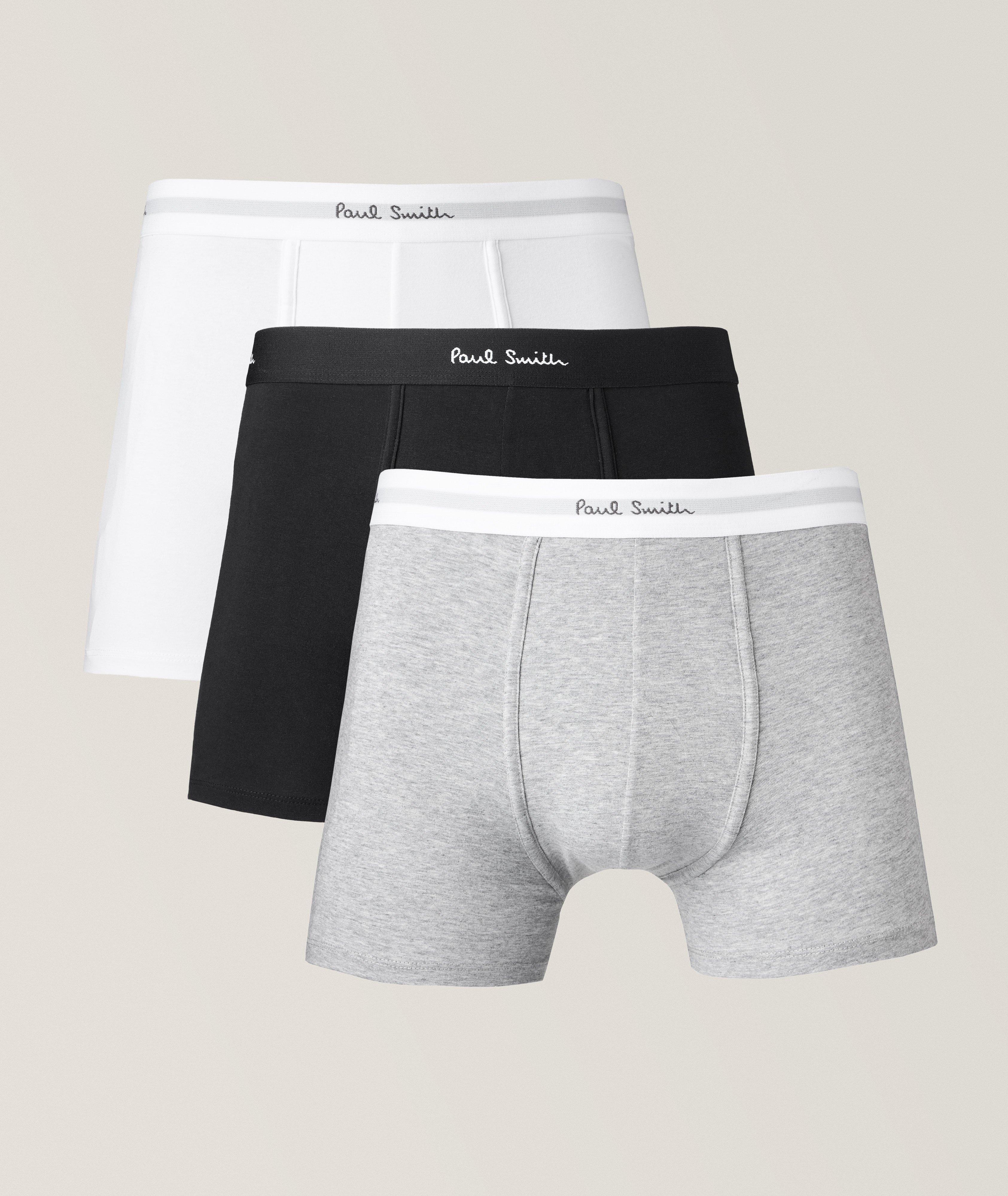 Paul Smith 3 Pack Stretch-Cotton Long Trunks | Underwear | Harry Rosen