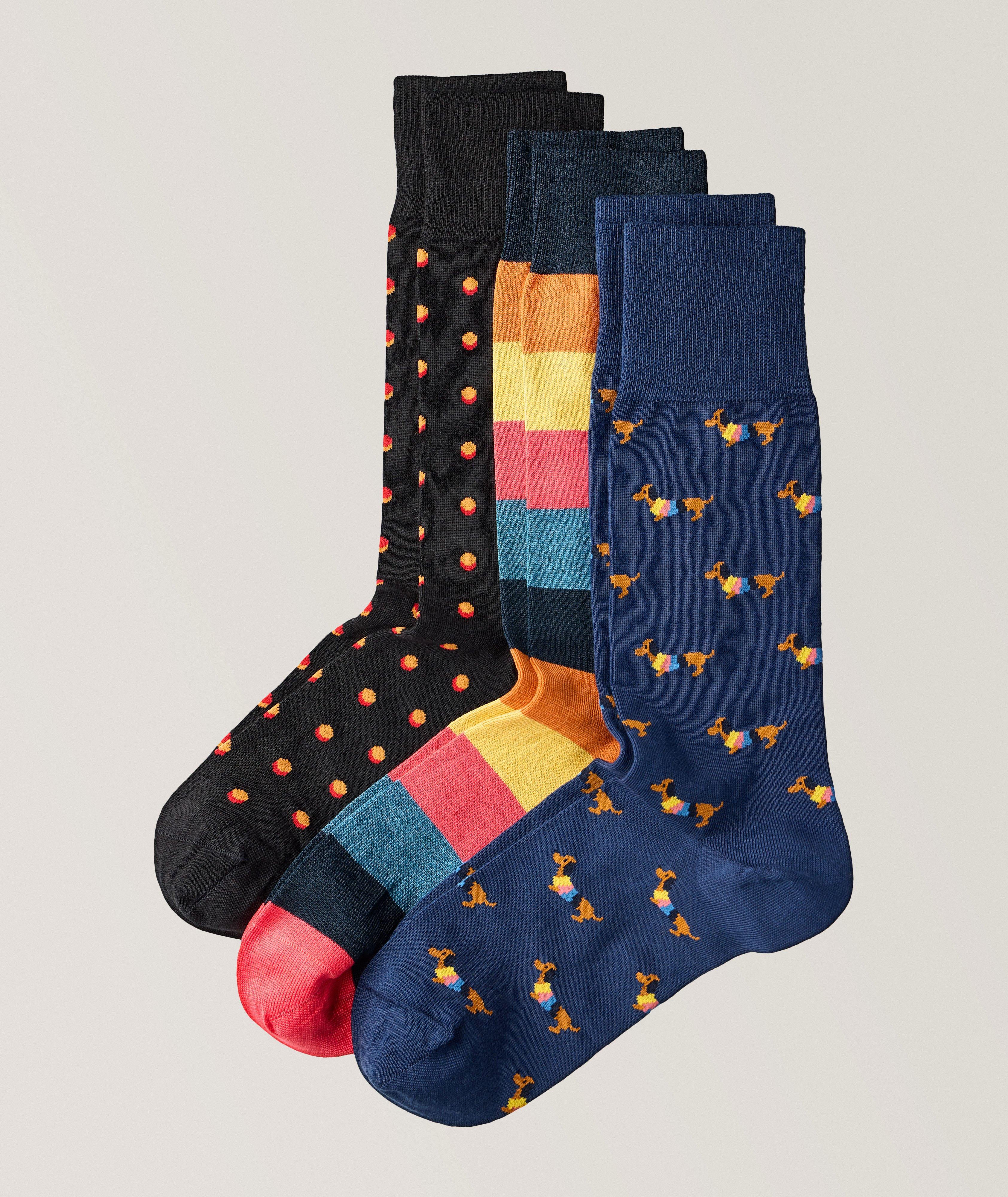 Mens patterned clearance socks