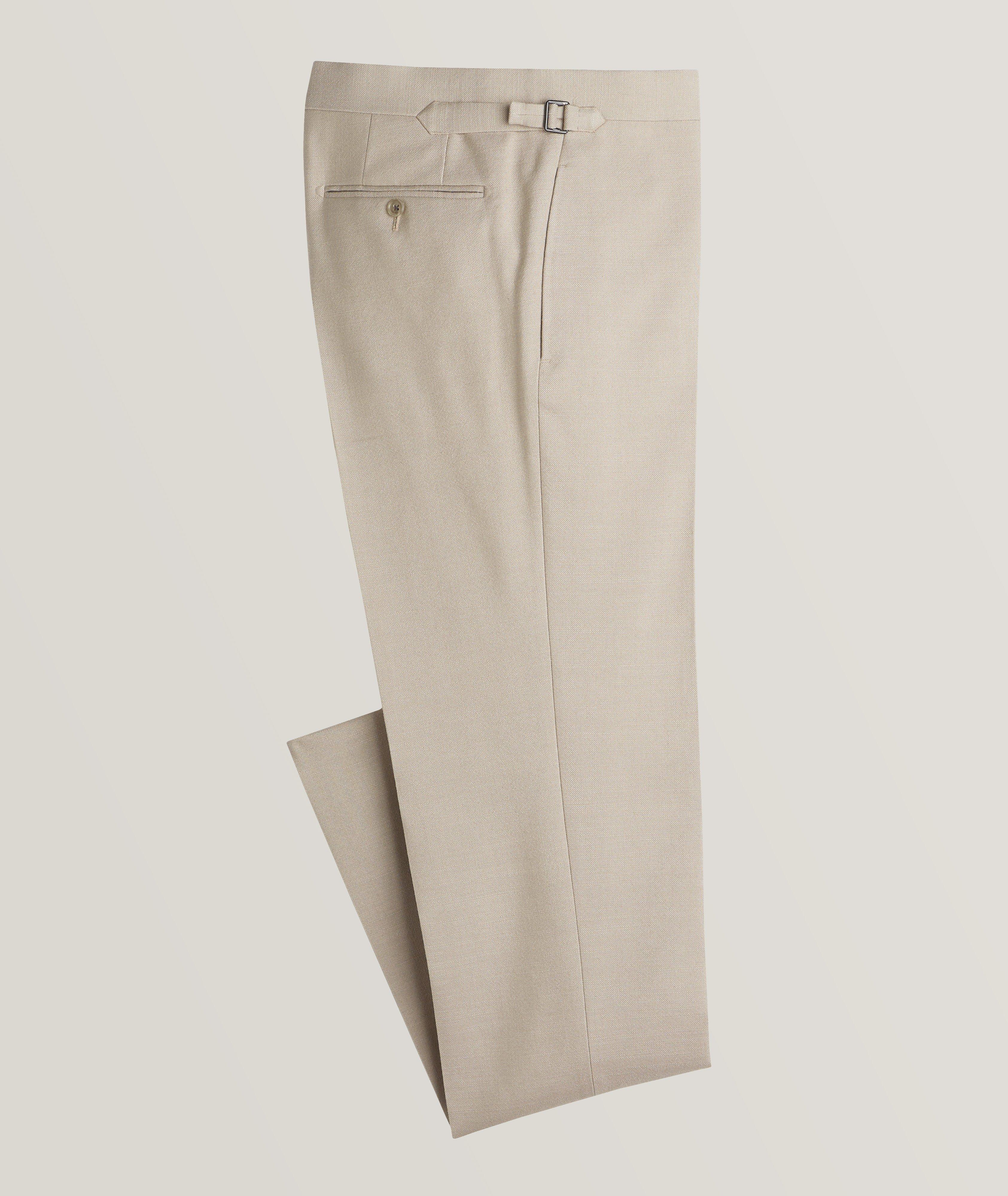 Panama Silk Wool Mohair O'Connor Suit Pants image 0