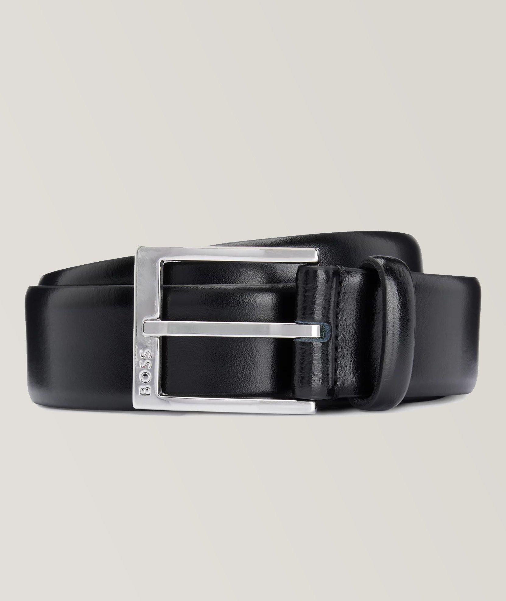 BOSS Leather Pin Buckle Belt Belts Harry Rosen