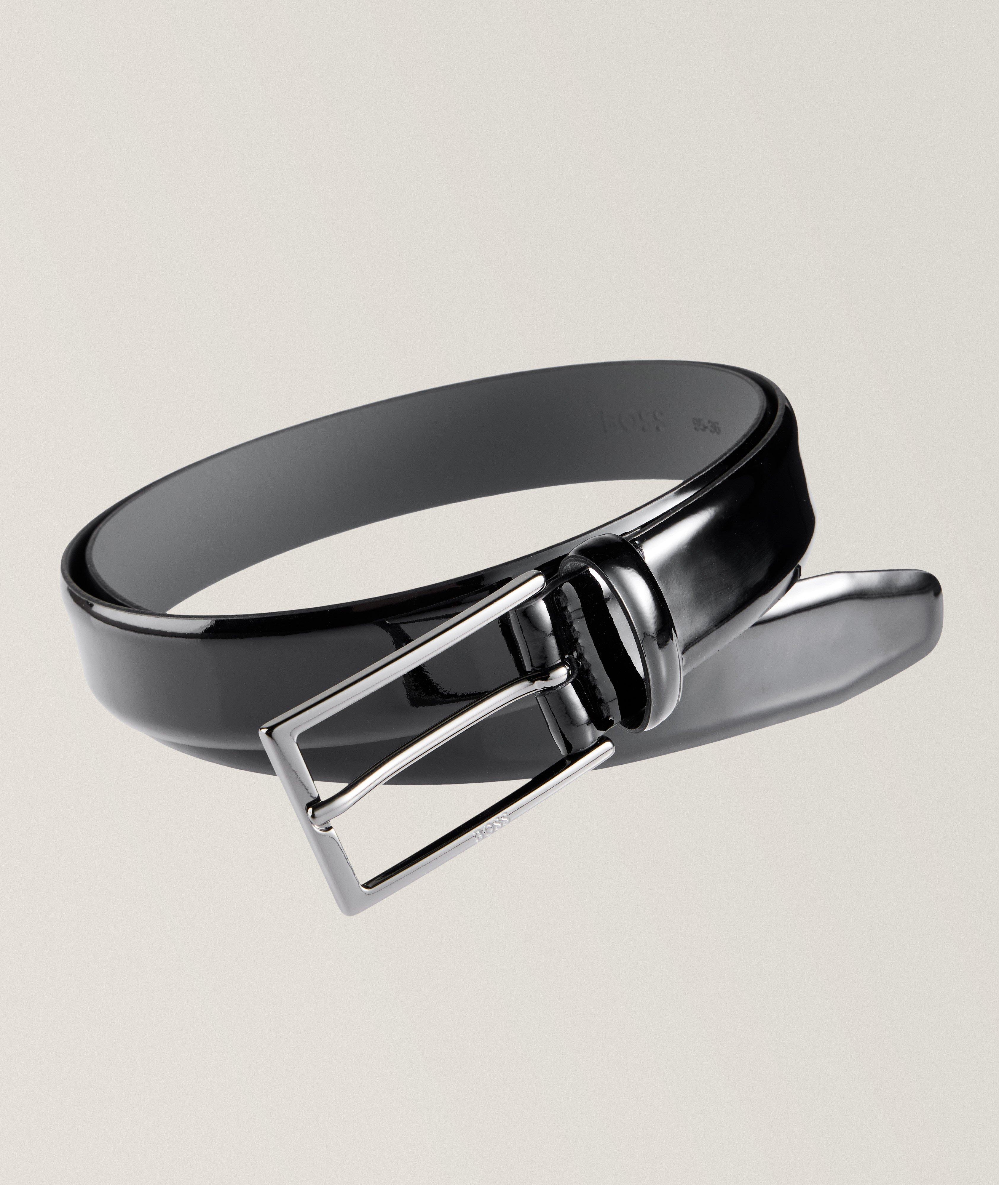 Hugo Boss Woven Leather Pin-Buckle Belt, Belts