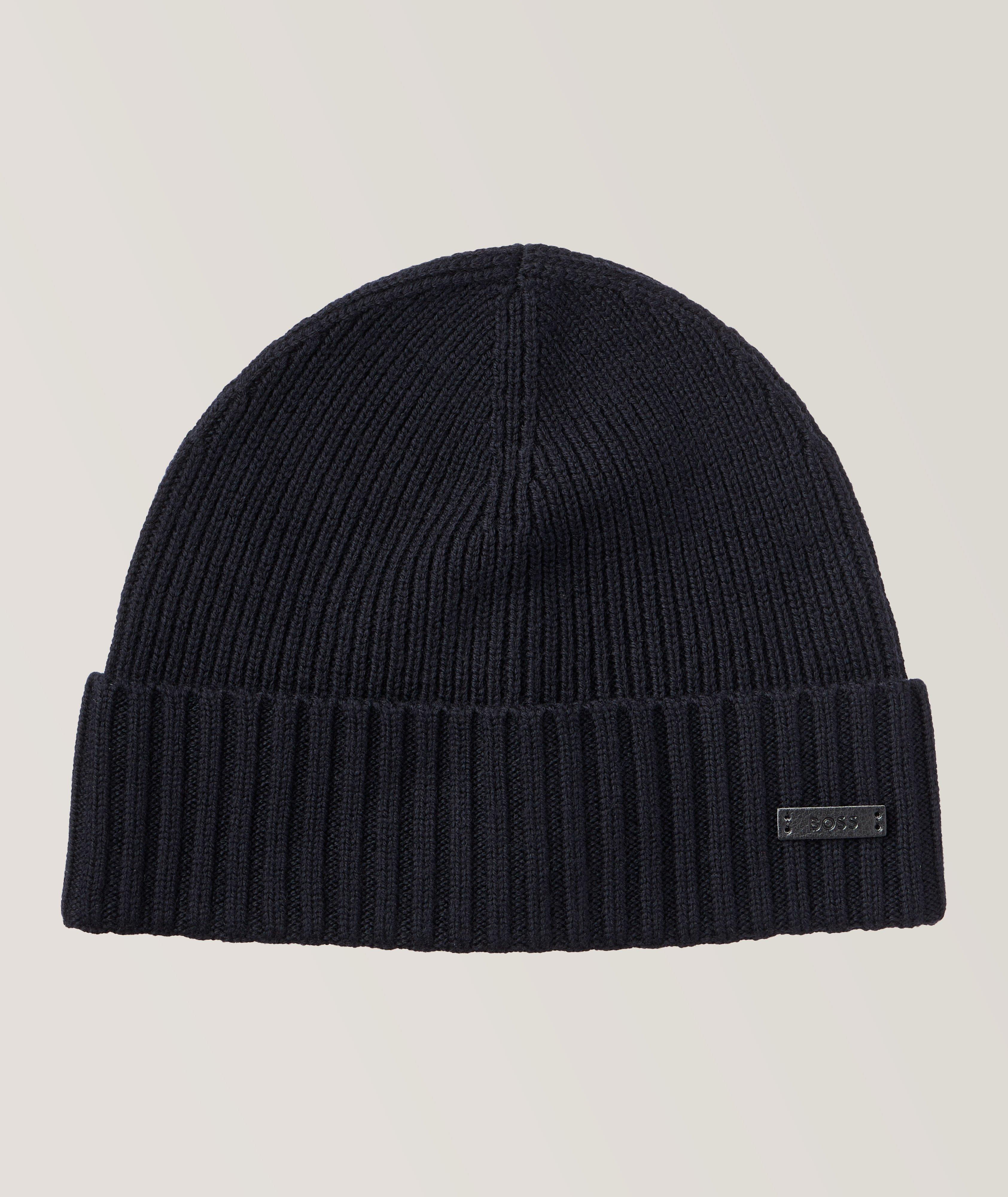 Mens hugo top boss beanie hats