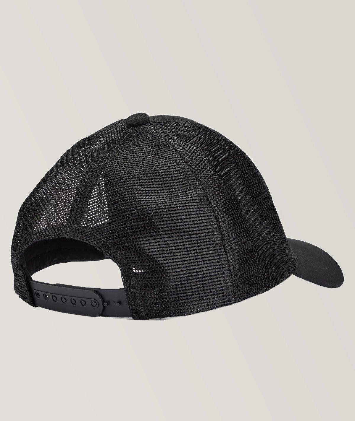 Logo Embroidered Mixed Material Cap image 1