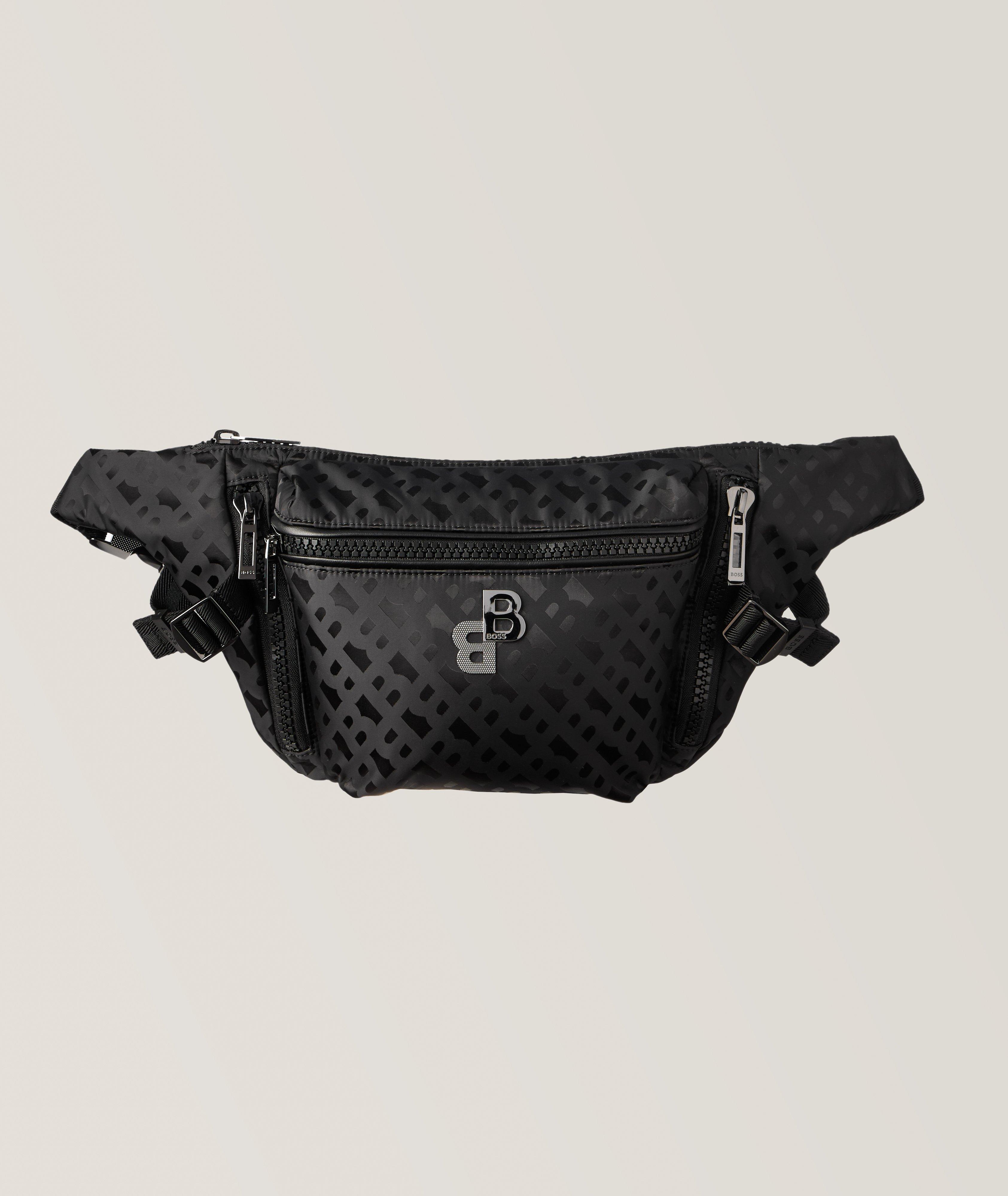 Boss Bradley Monogram Reporter Bag