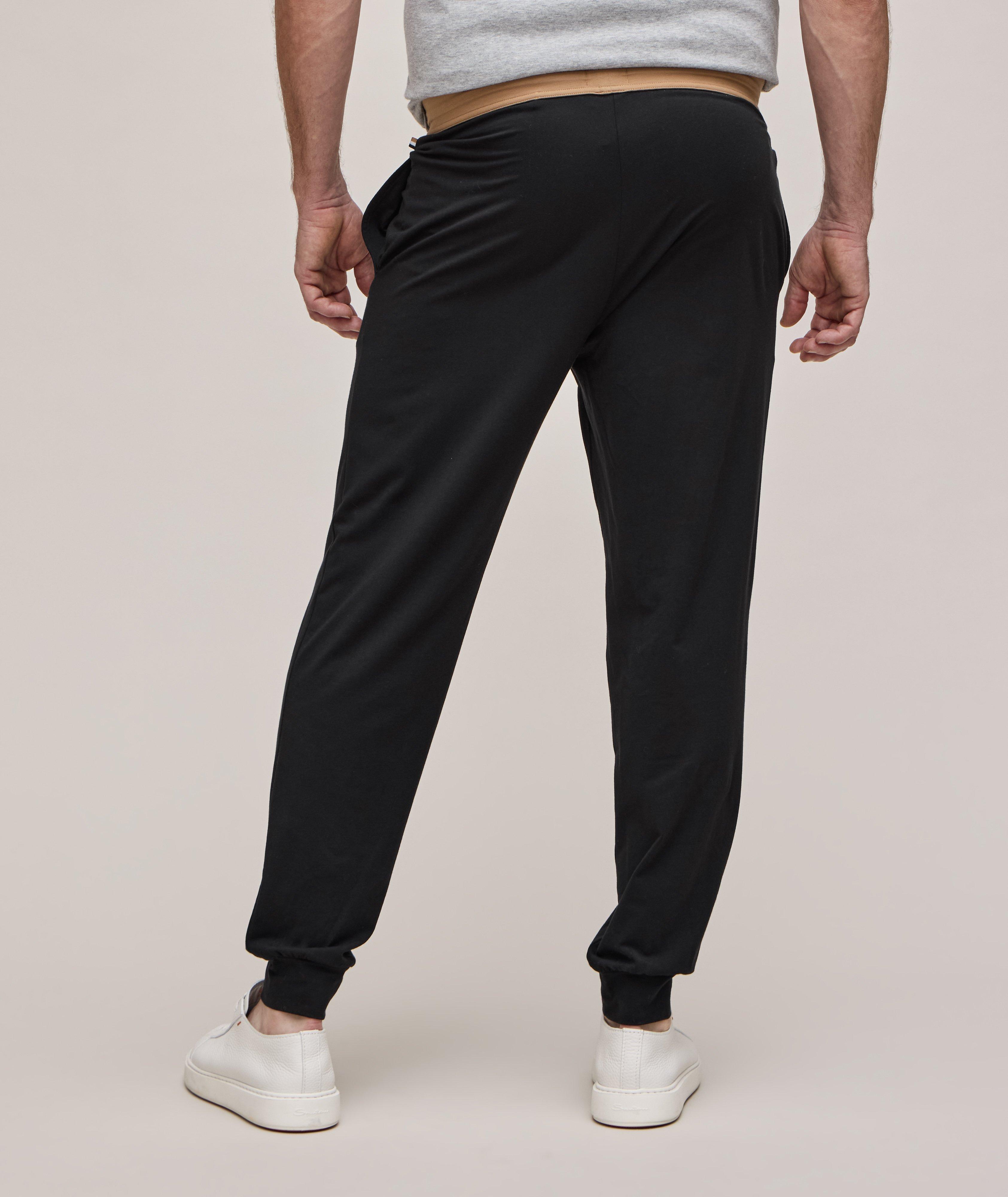 Organic Cotton Loungewear Pants Unisex Activewear Geometric