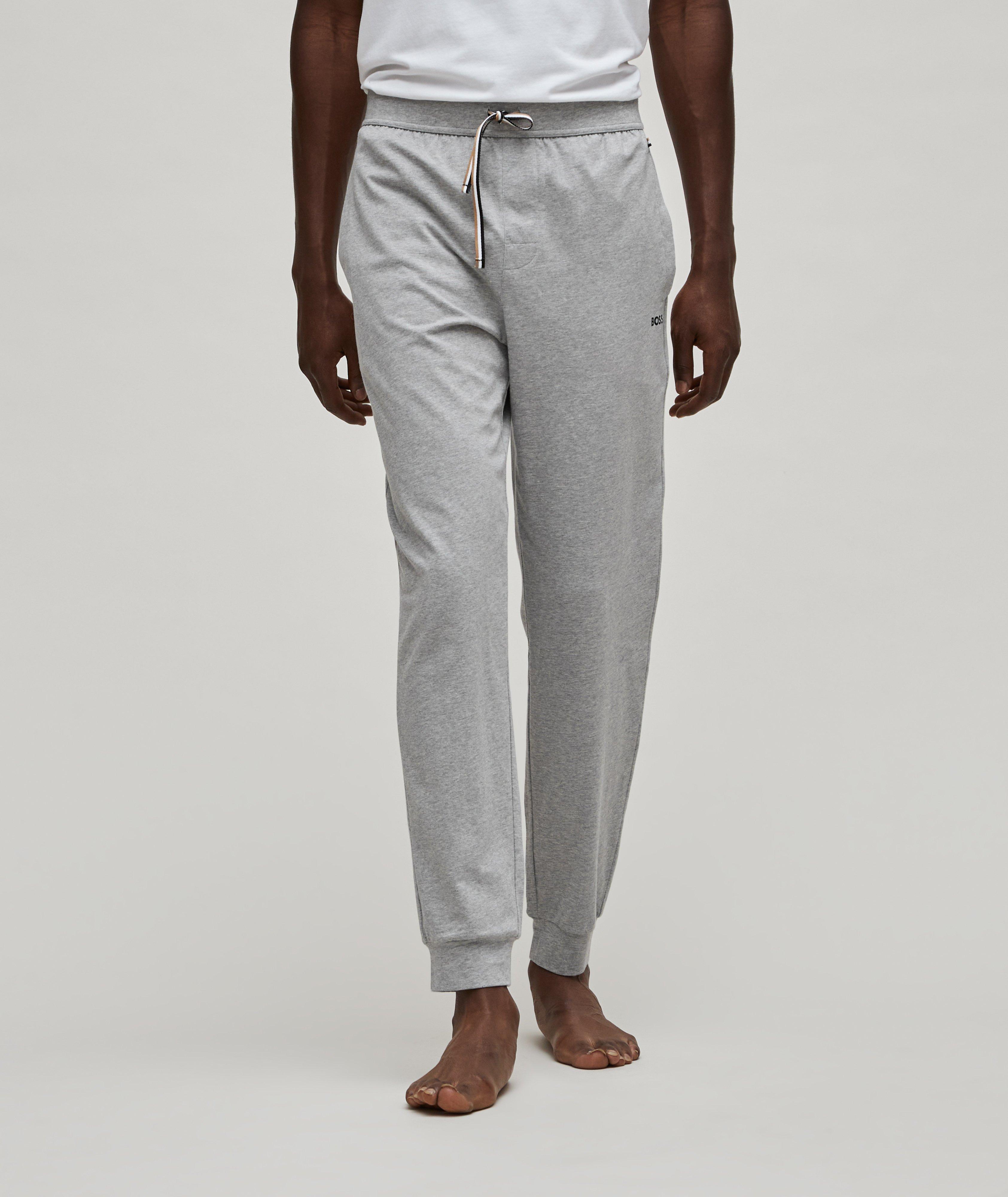 Pantalon sport en coton extensible image 1