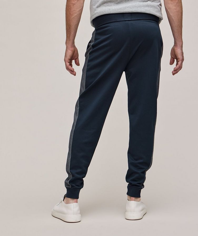 Contrast Panel Mix & Match Terry Cotton Trackpants image 2