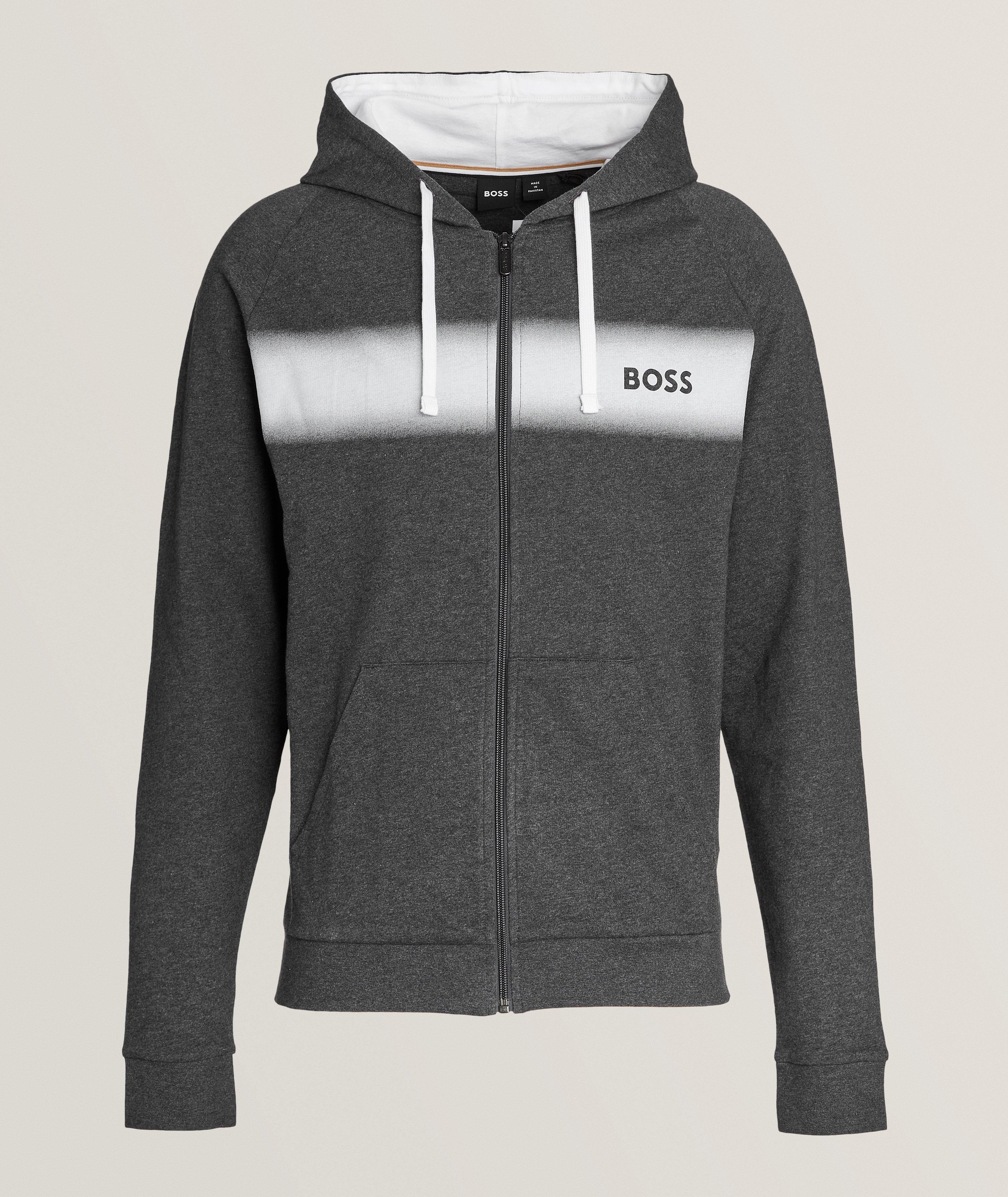 Pull en mélange de coton à glissière image 0
