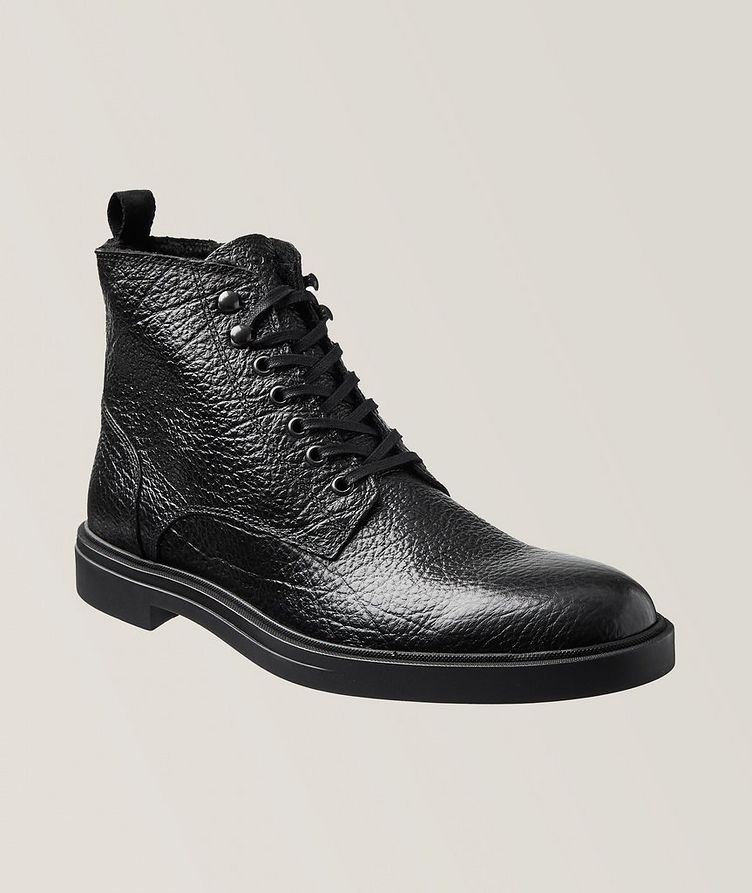 Calev Textured Leather Boots image 0