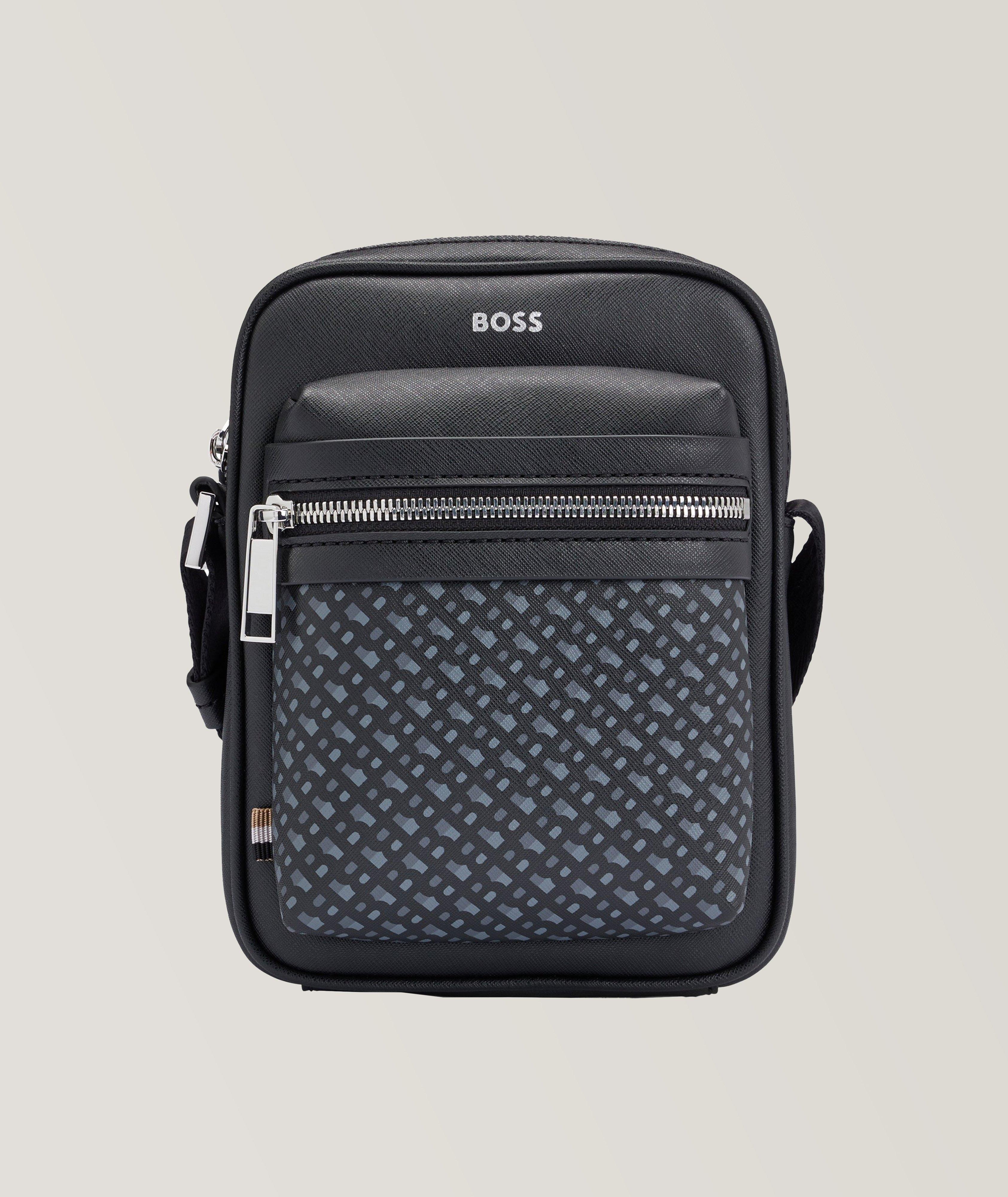 Sac à bandoulière à motif de logos image 0
