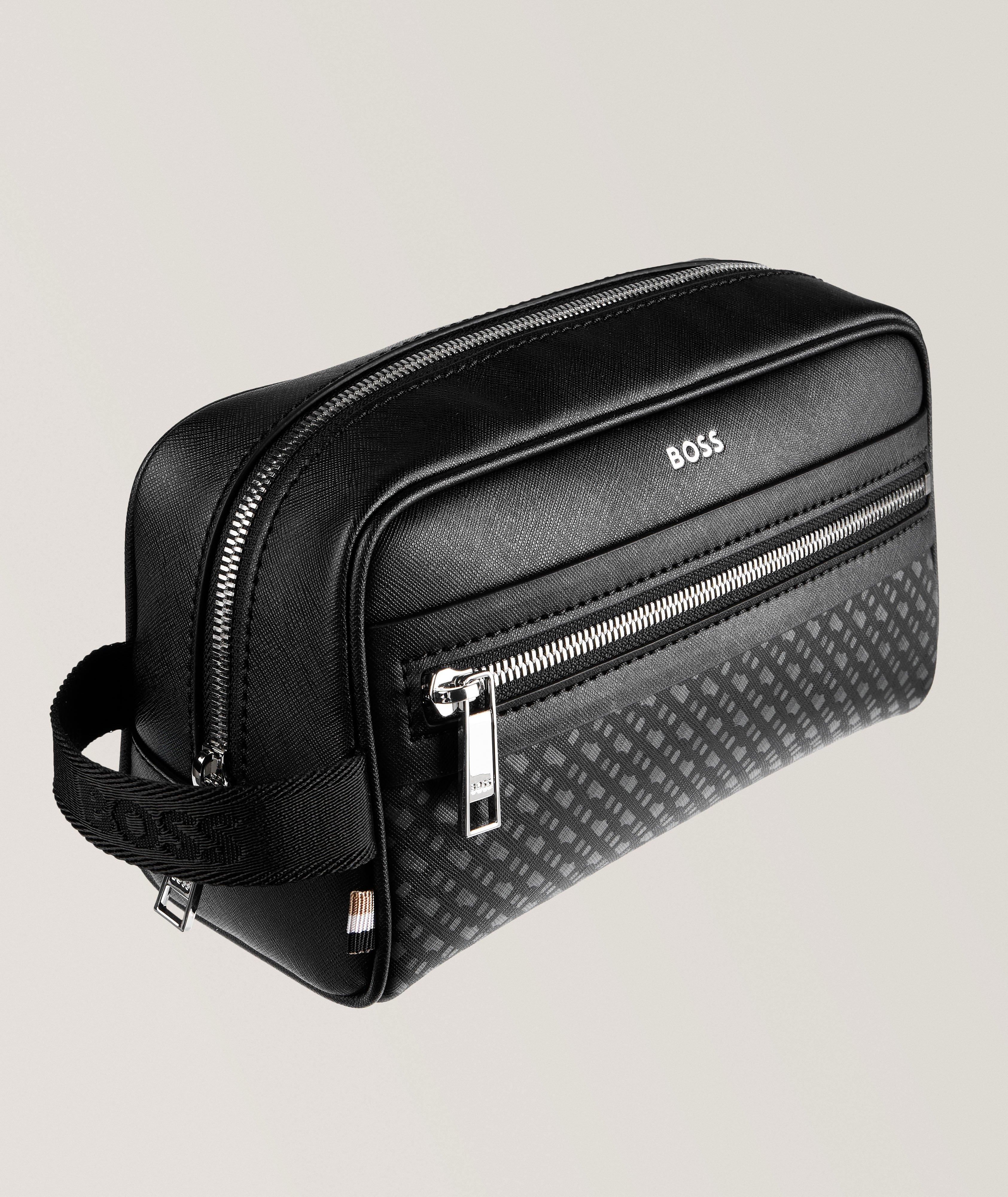 Zair Monogram Pattern Toiletry Case image 2