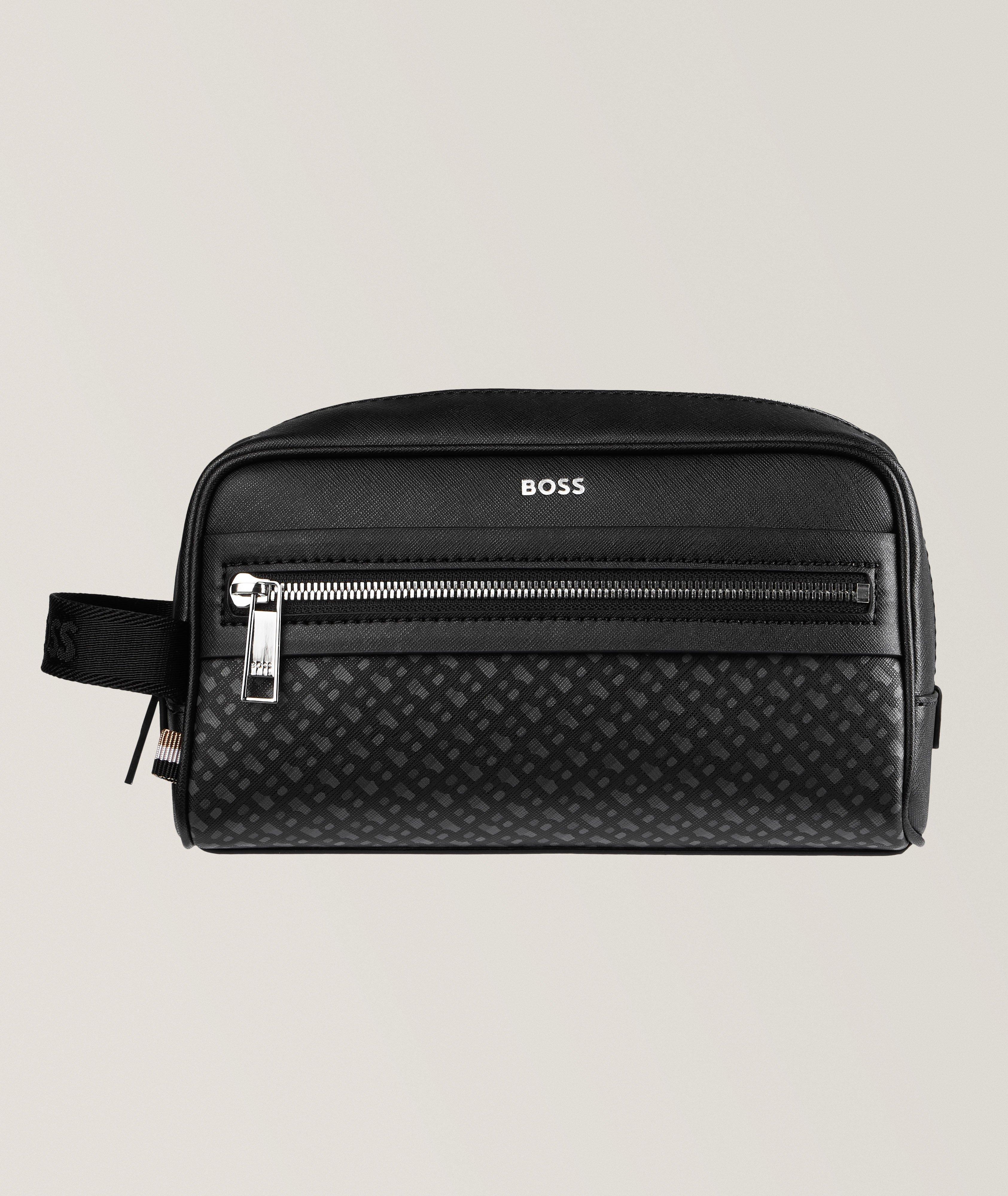 Zair Monogram Pattern Toiletry Case image 0