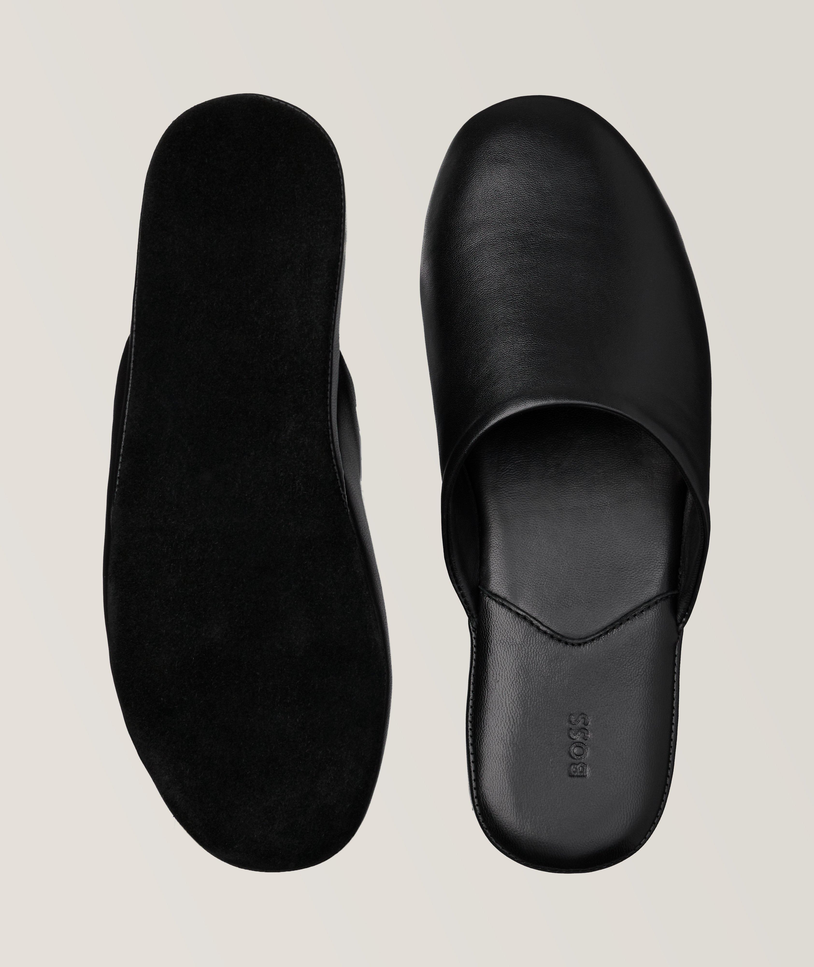 Leather Travel Slippers