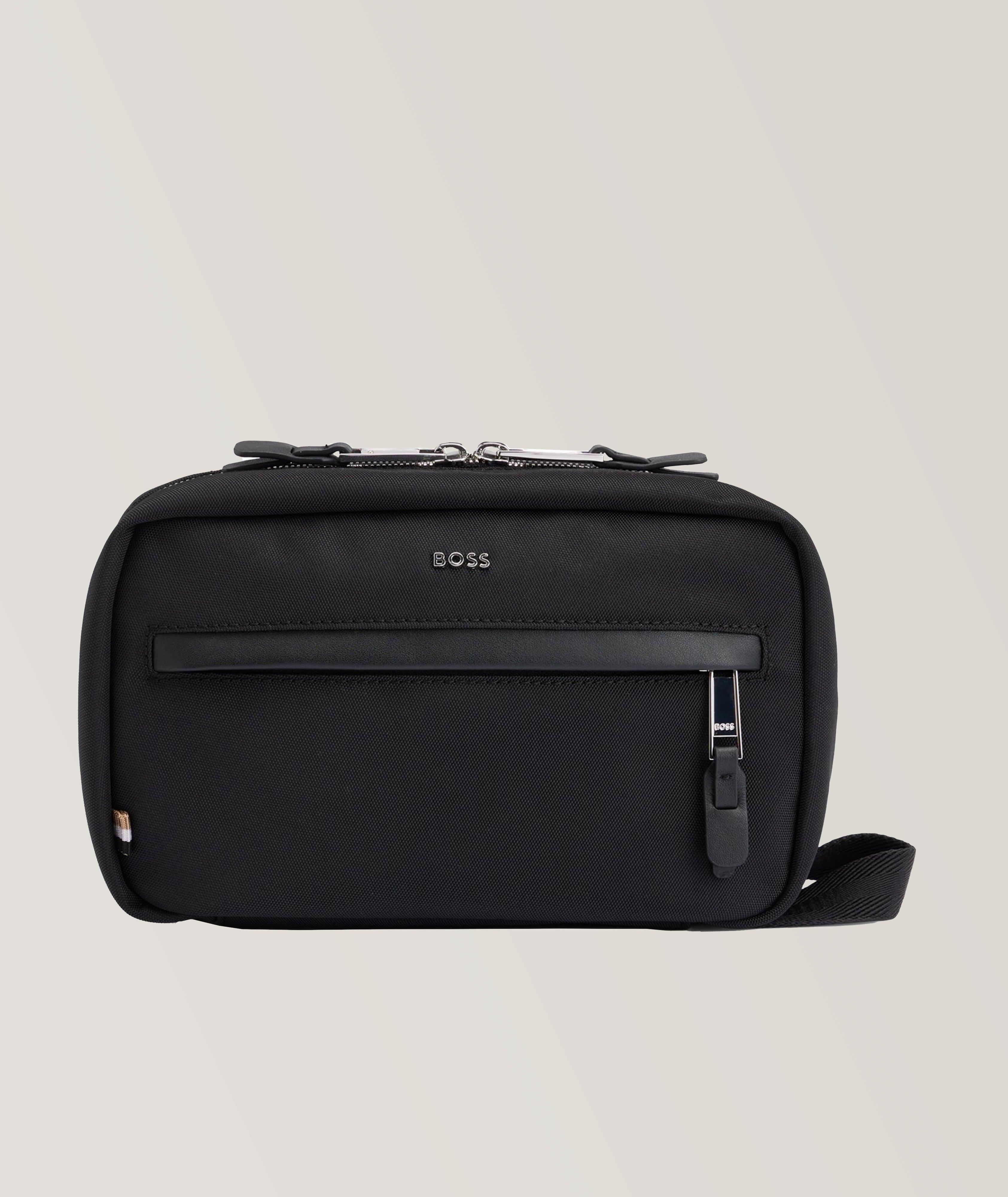 Mens hugo boss wash on sale bag