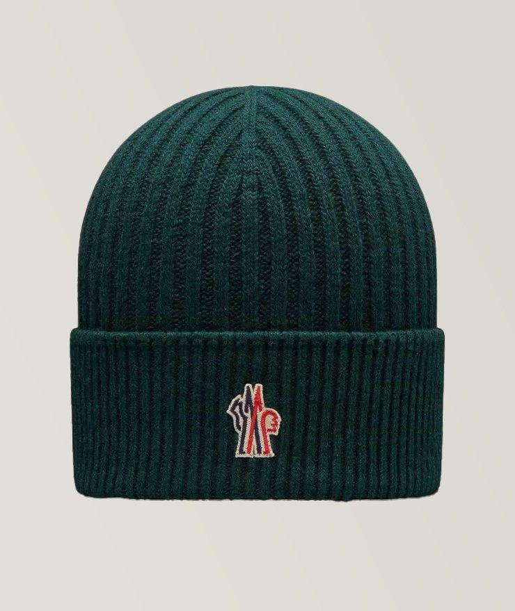 Moncler Black Ribbed Logo Beanie Hat – Zoo Fashions