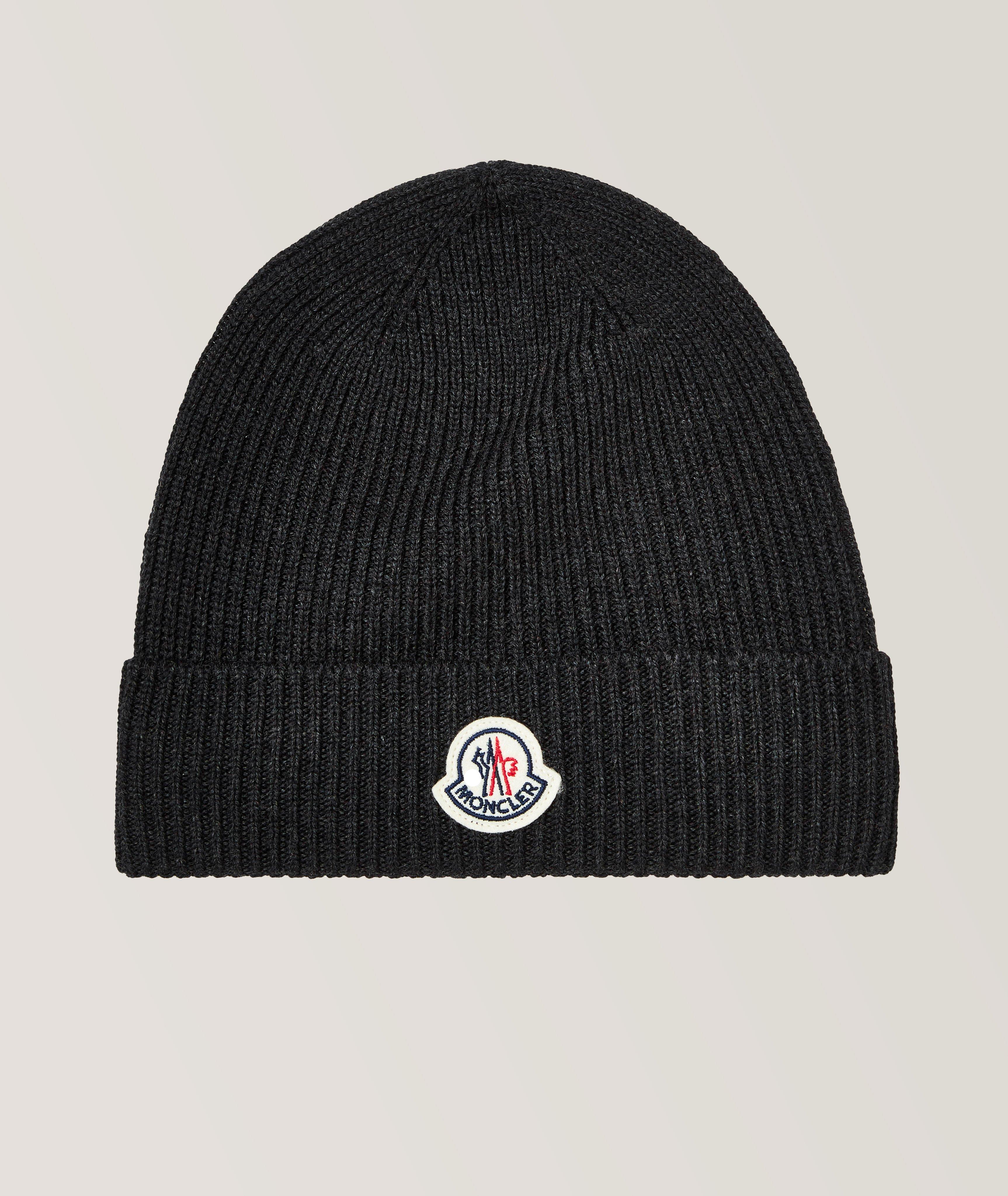 Berretto Tricot Patch Logo Virgin Wool Toque image 0