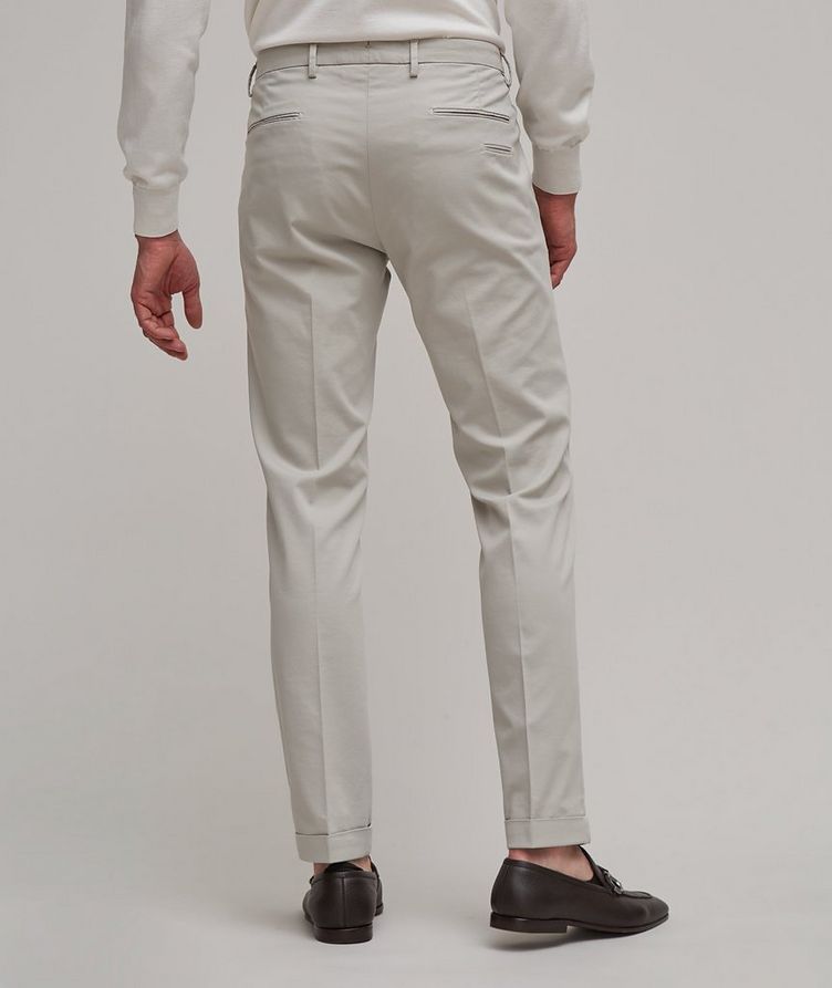 Pantalon en coton extensible de coupe amincie image 2