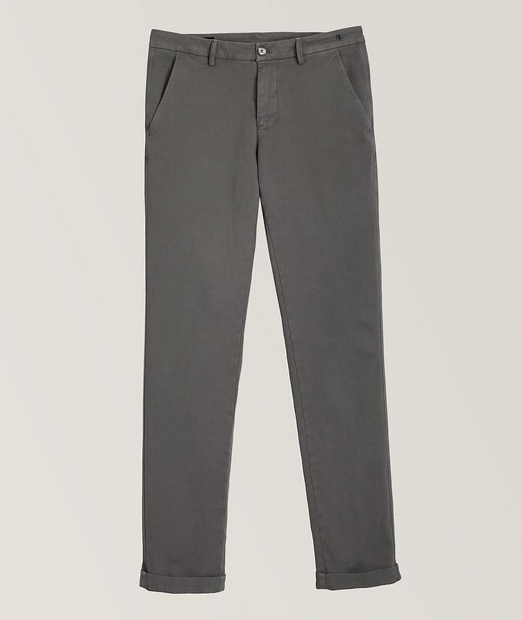 Slim-Fit Torino Jersey Stretch-Cotton Pants image 0
