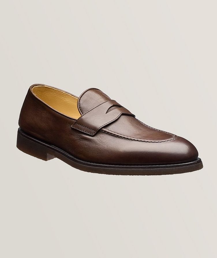 Leather Penny Loafers image 0