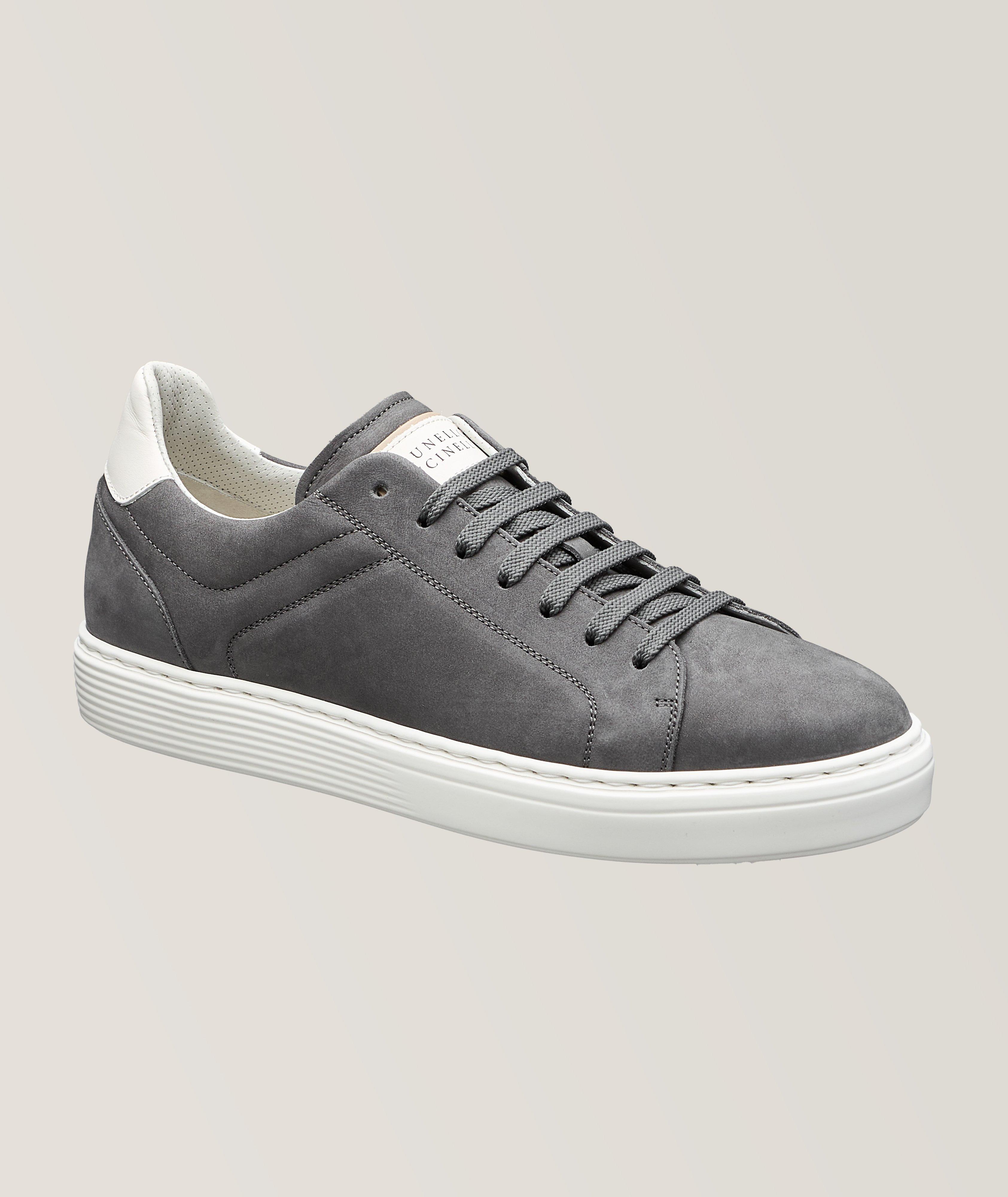 Brunello Cucinelli Nubuck Calfskin Sneakers