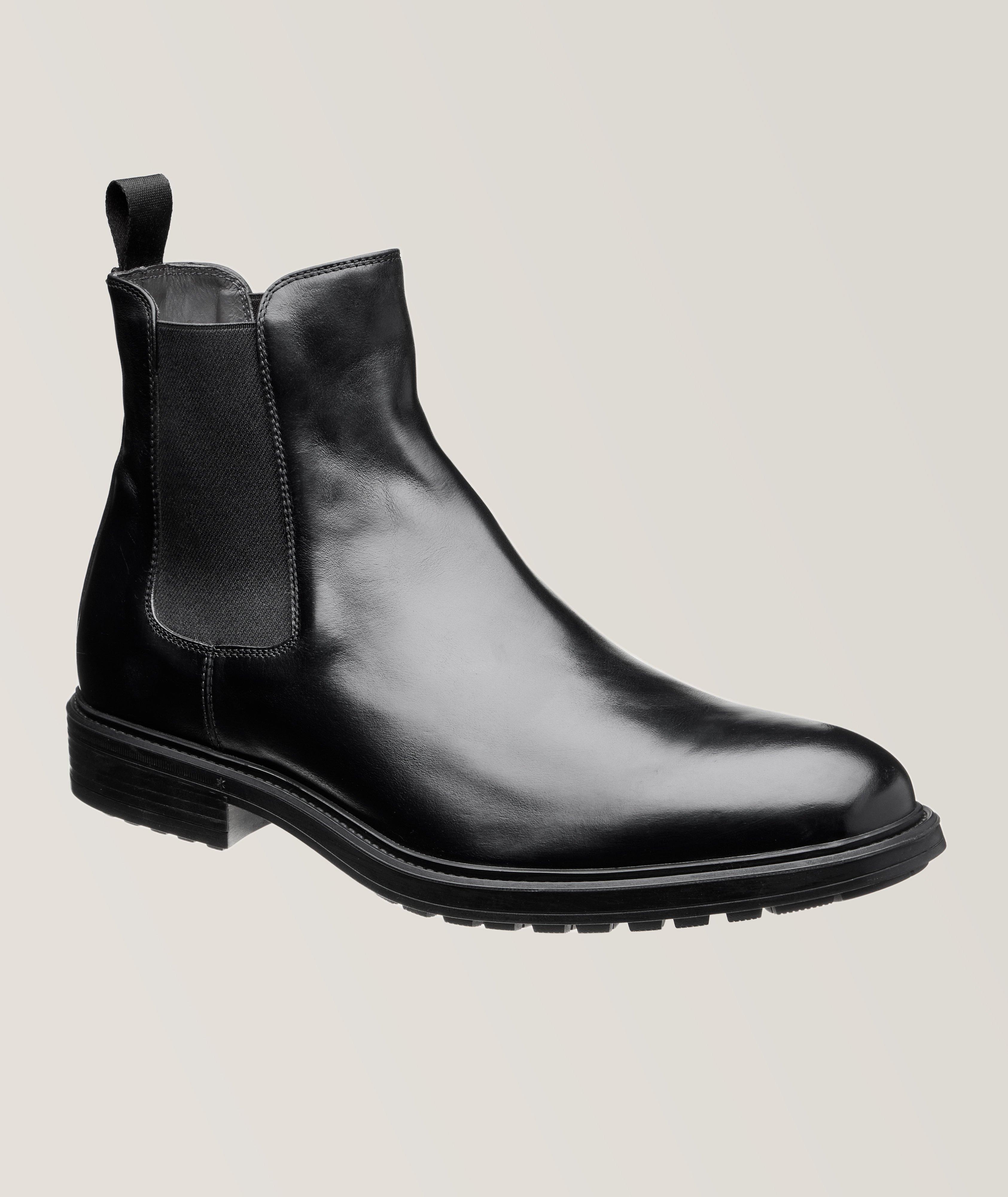 To Boot New York Largo Leather Chelsea Boots