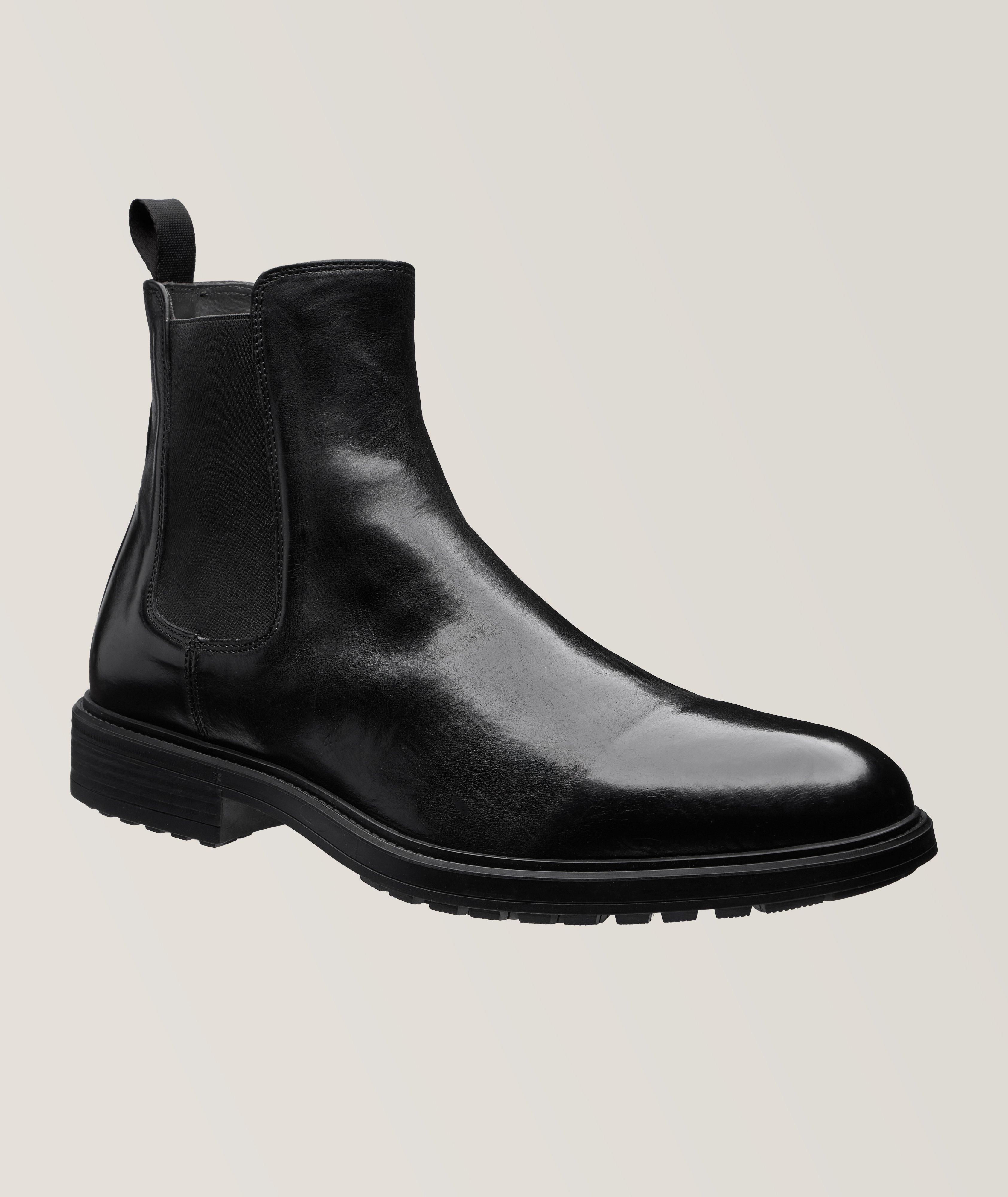 To Boot New York Largo Leather Chelsea Boots