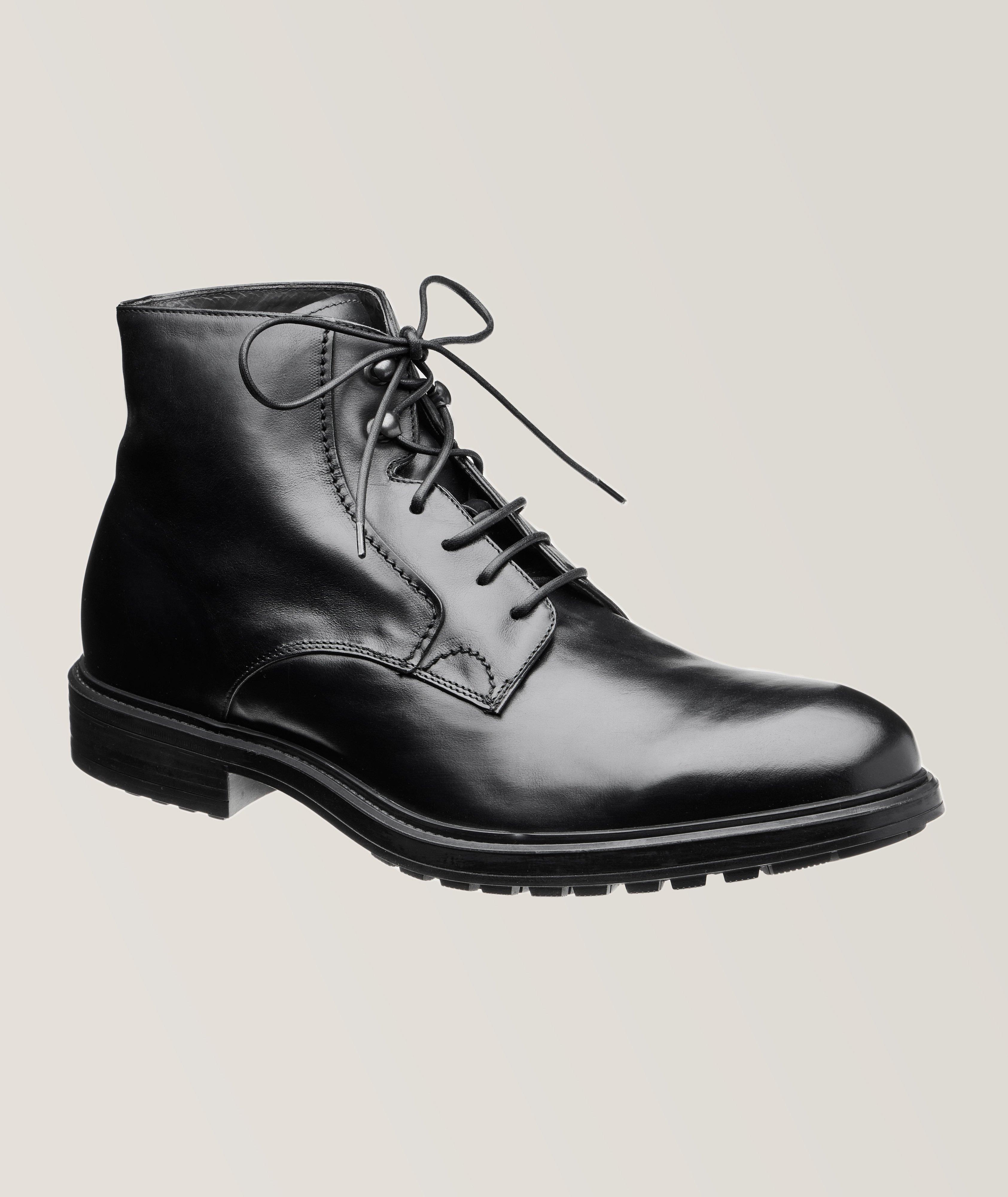 Major Leather Lug Boots image 0