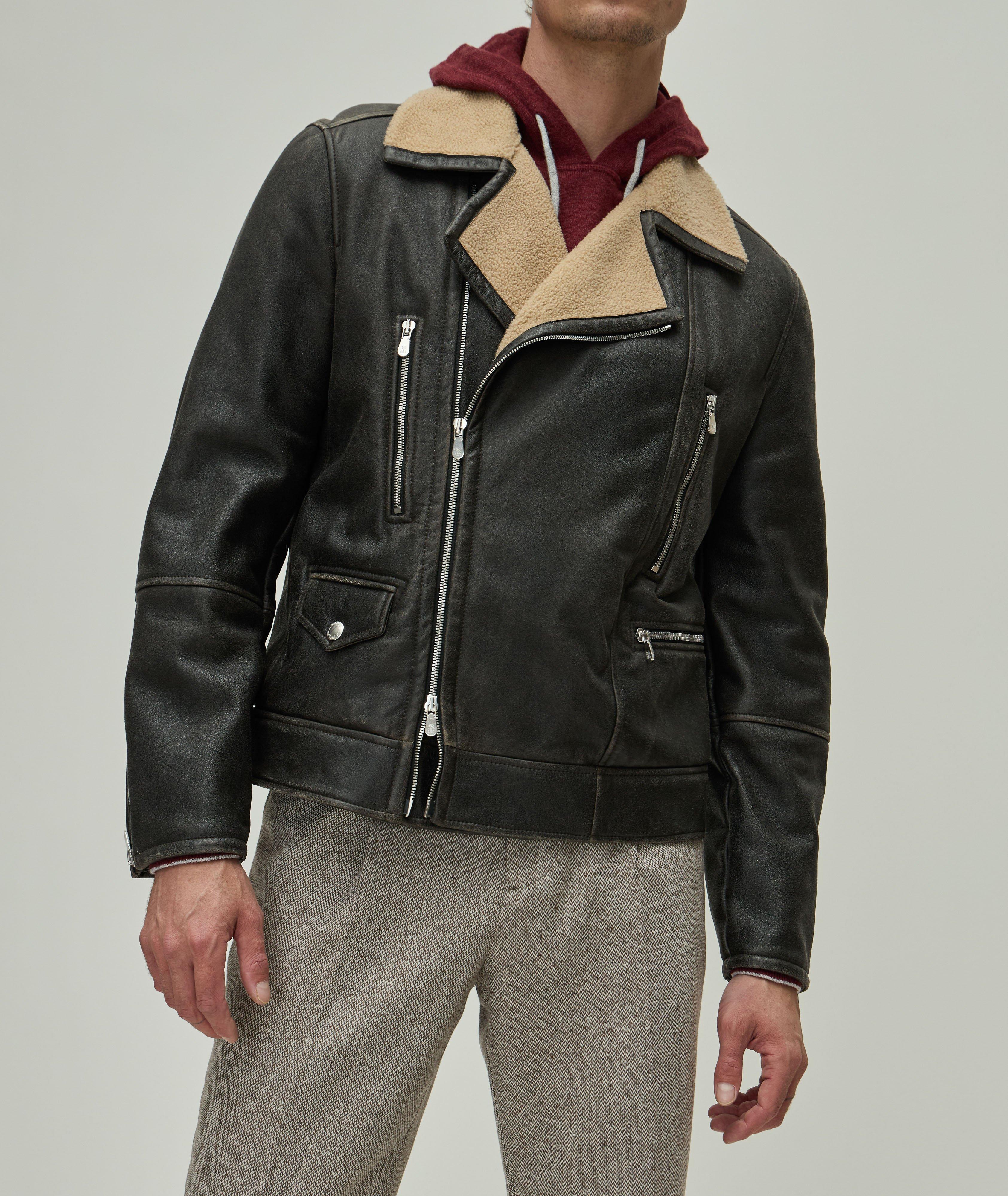 Lambskin Shearling Field Jacket image 1