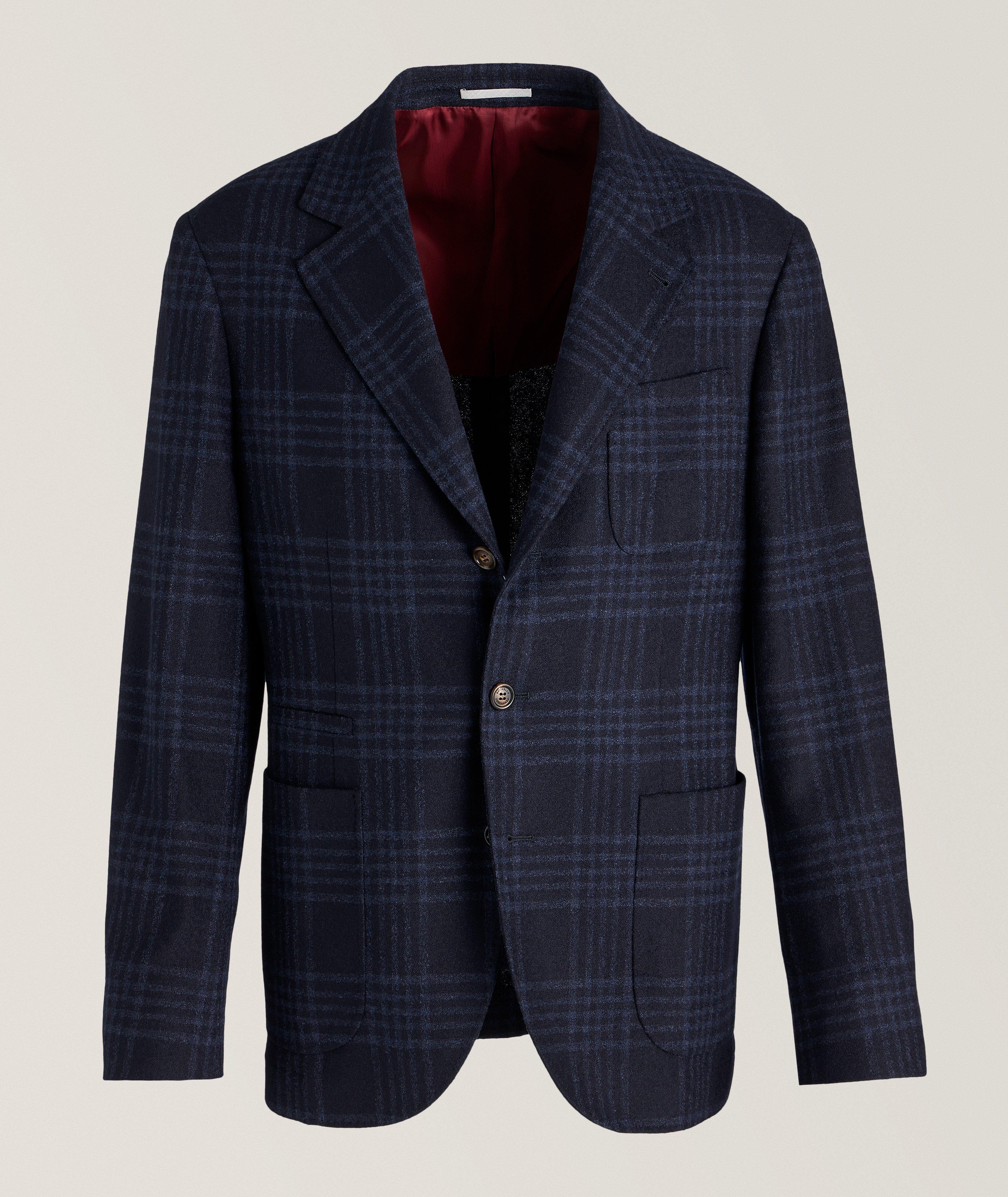 Plaid Pattern Sport Jacket image 0