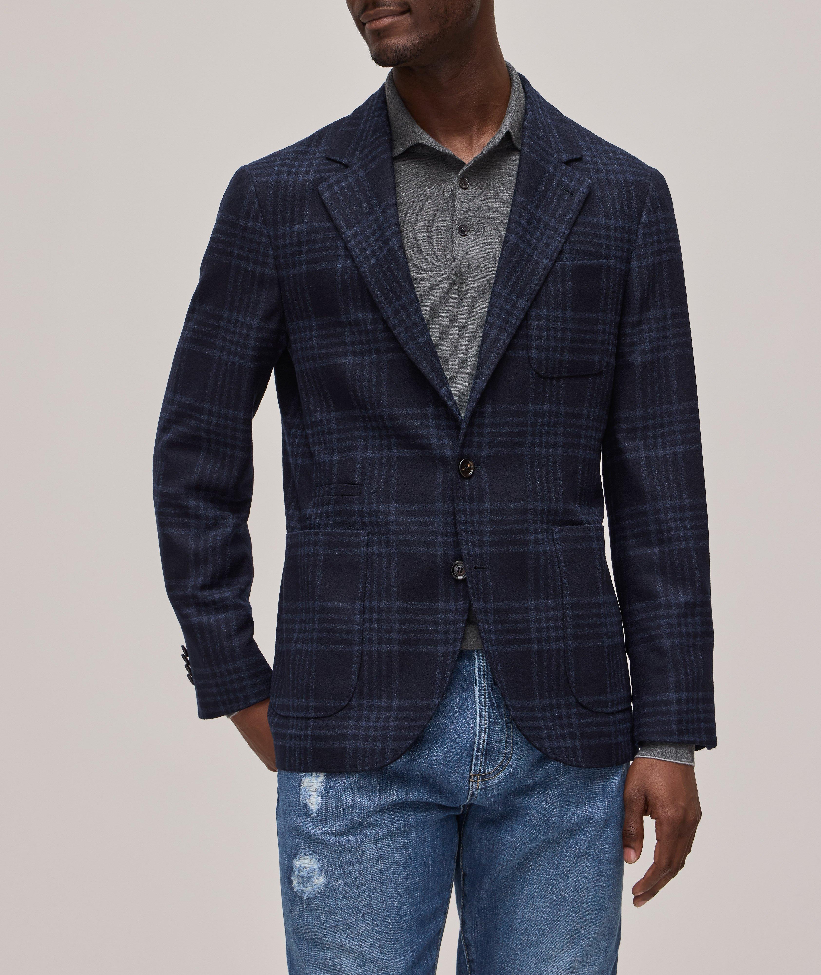 Plaid Pattern Sport Jacket image 1