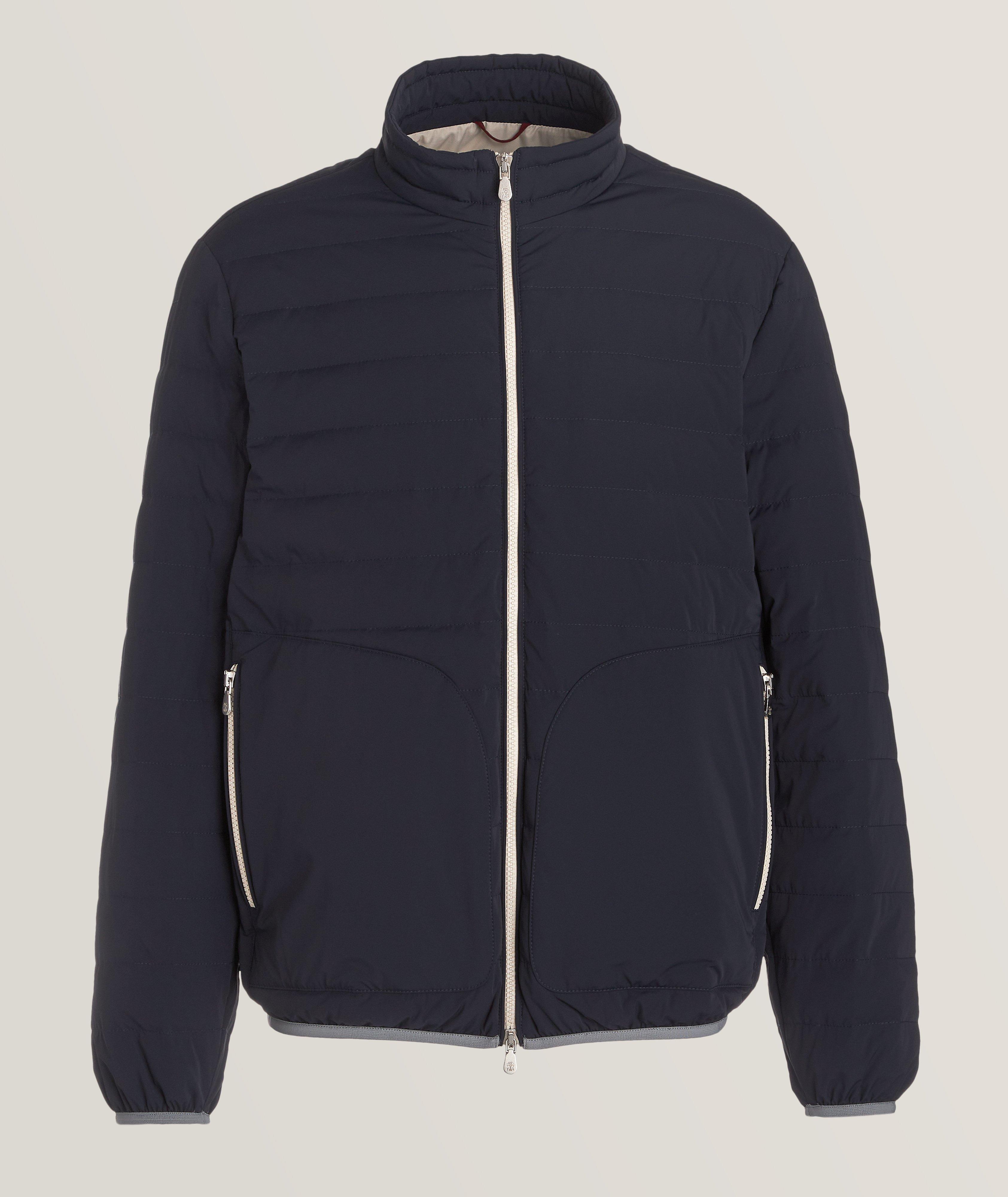 Brunello Cucinelli Technical Fabric Quilted Down Puffer Jacket