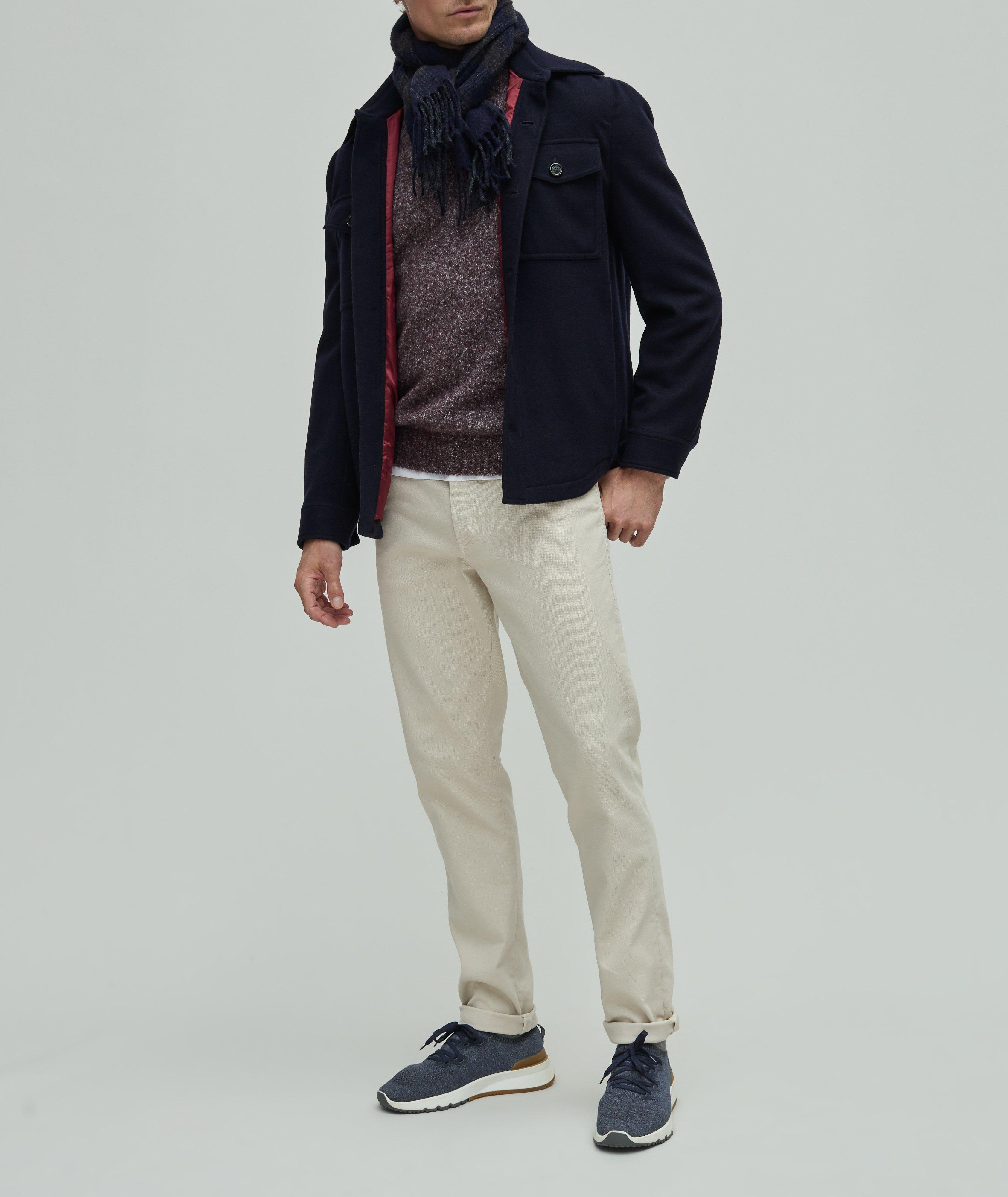 Melton Cashmere Overshirt image 3