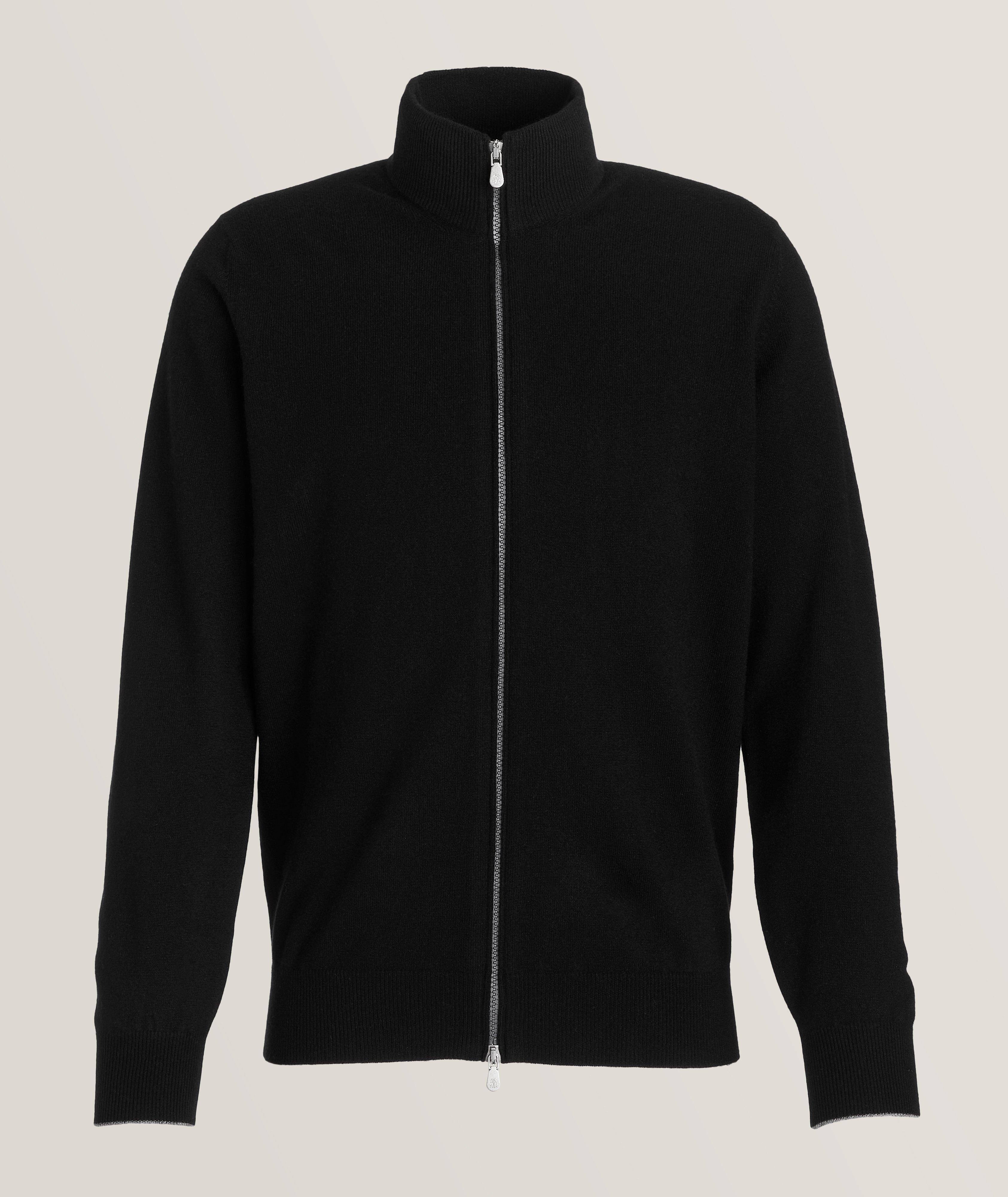 Cashmere Full-Zip Sweater image 0