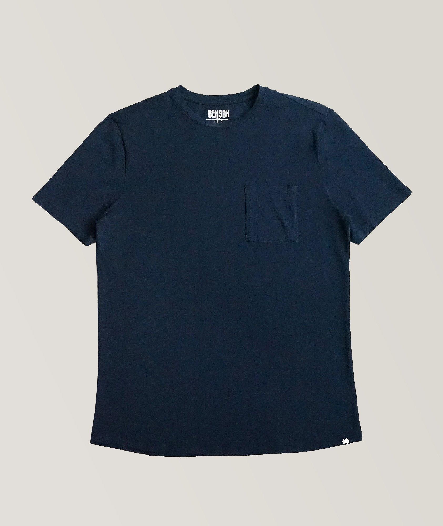 T-shirt Long Beach en coton supima image 0