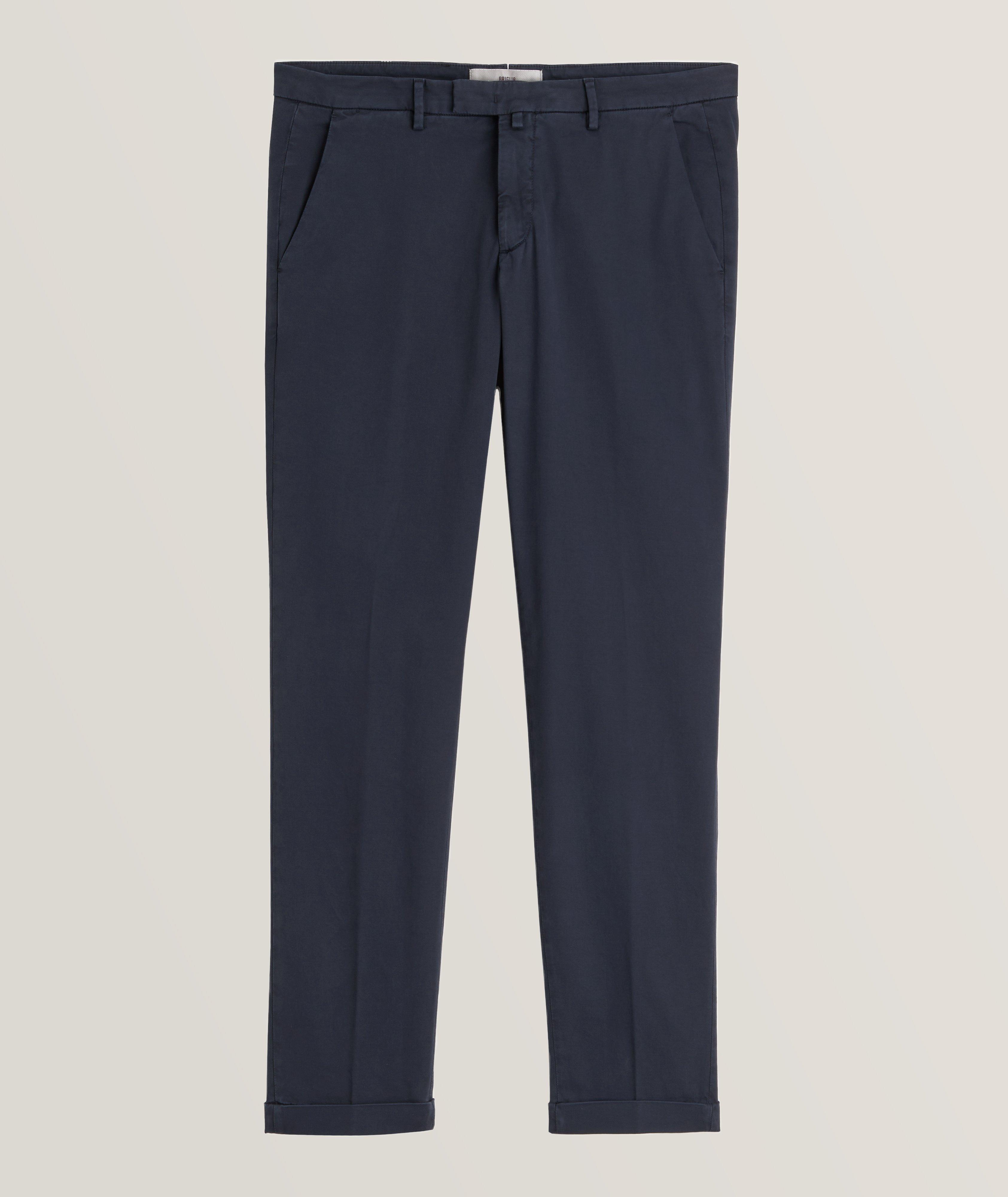 Chino en coton et en lyocell image 0