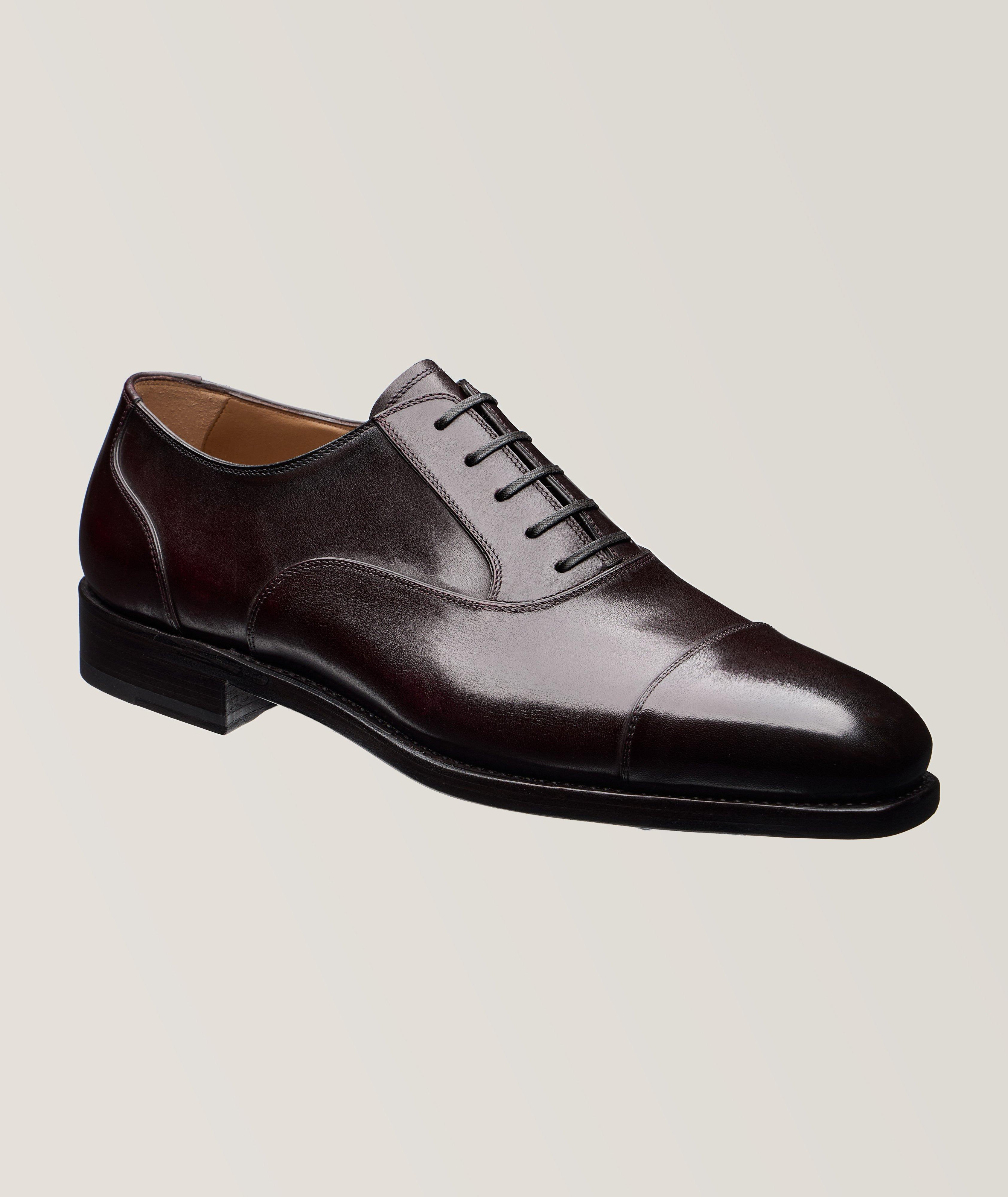 Fargo Polished Leather Cap-Toe Oxfords image 0