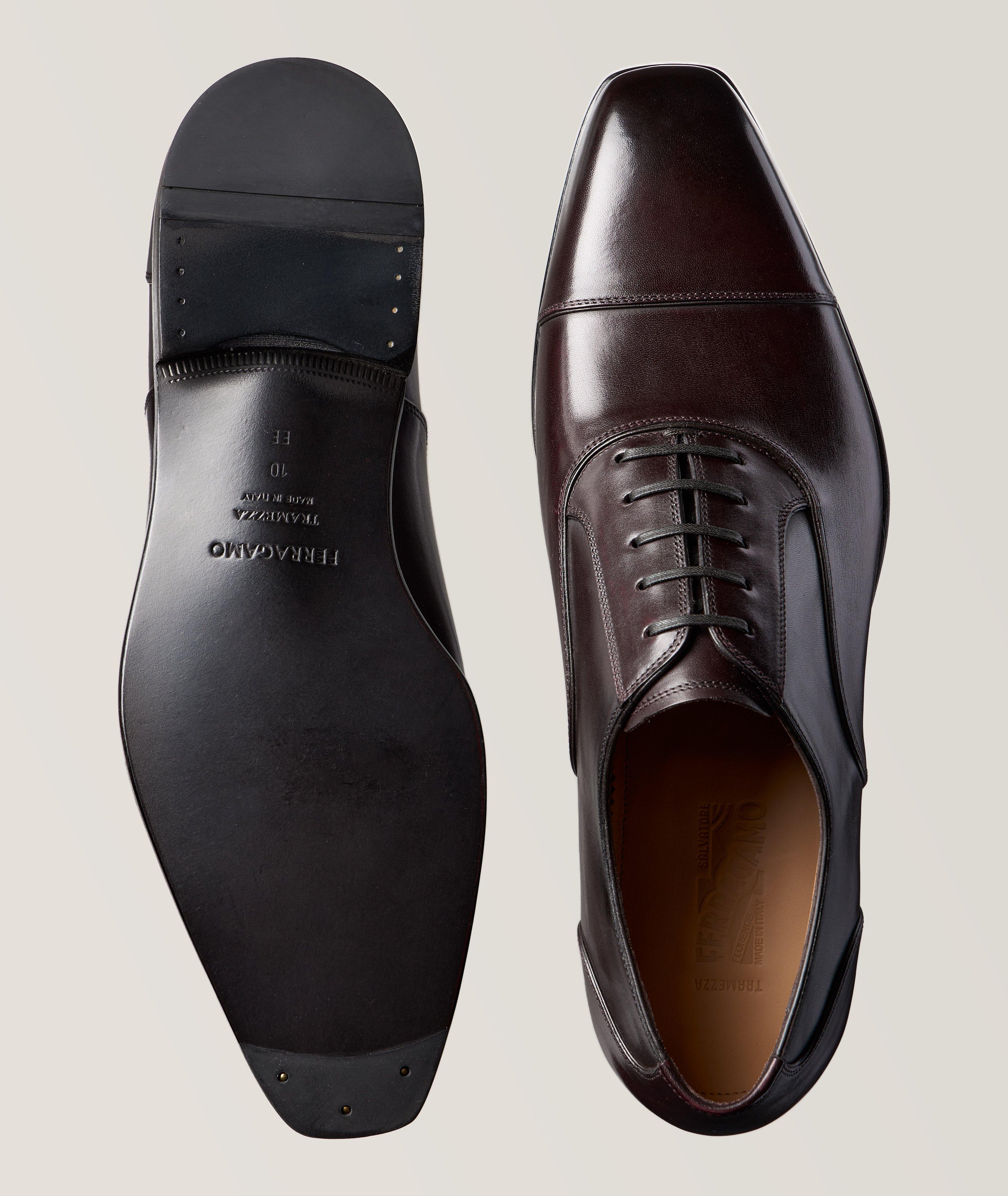 Oxford with toe cap - Shoes - Men - Salvatore Ferragamo CA