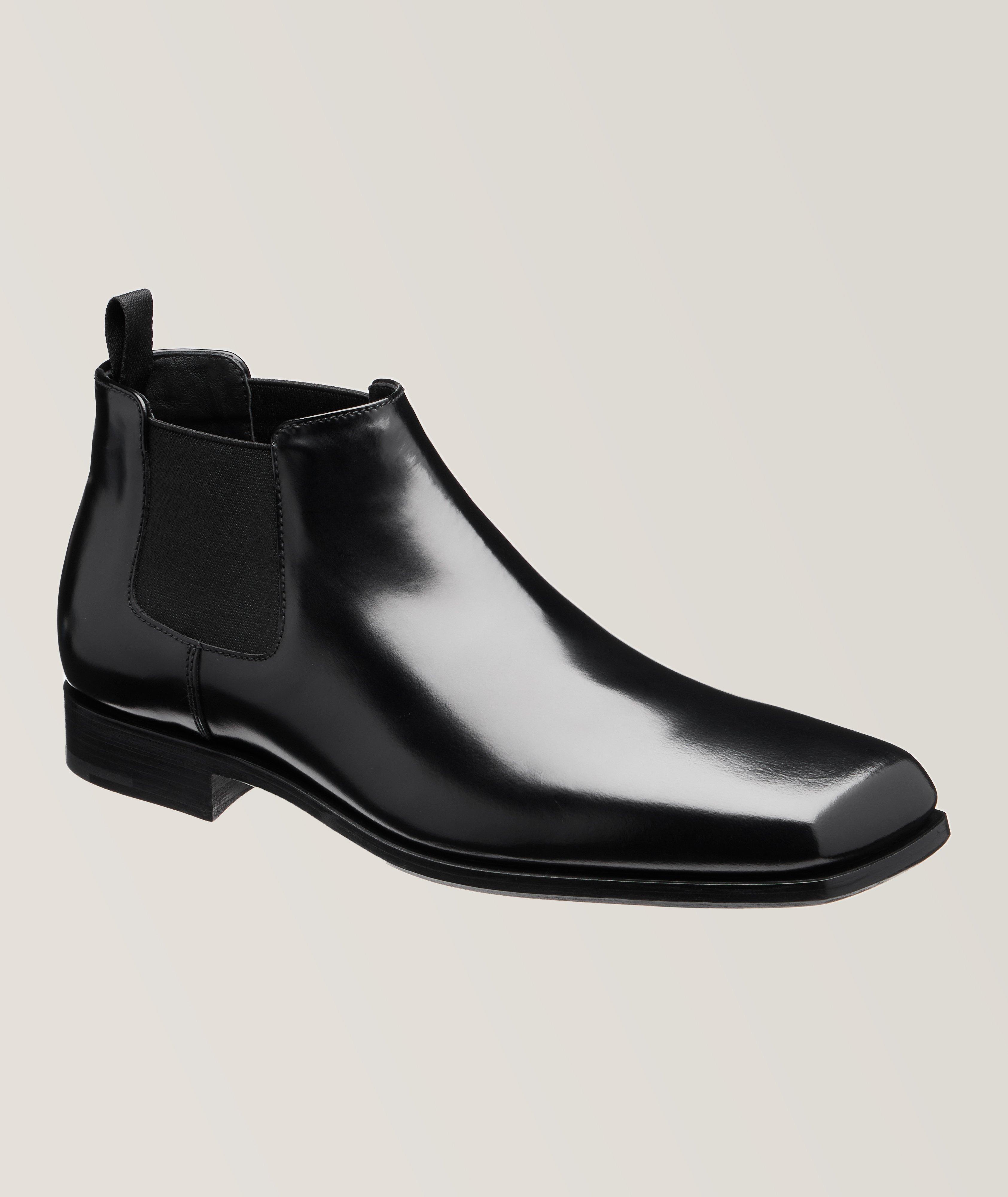 Prada mens chelsea on sale boots