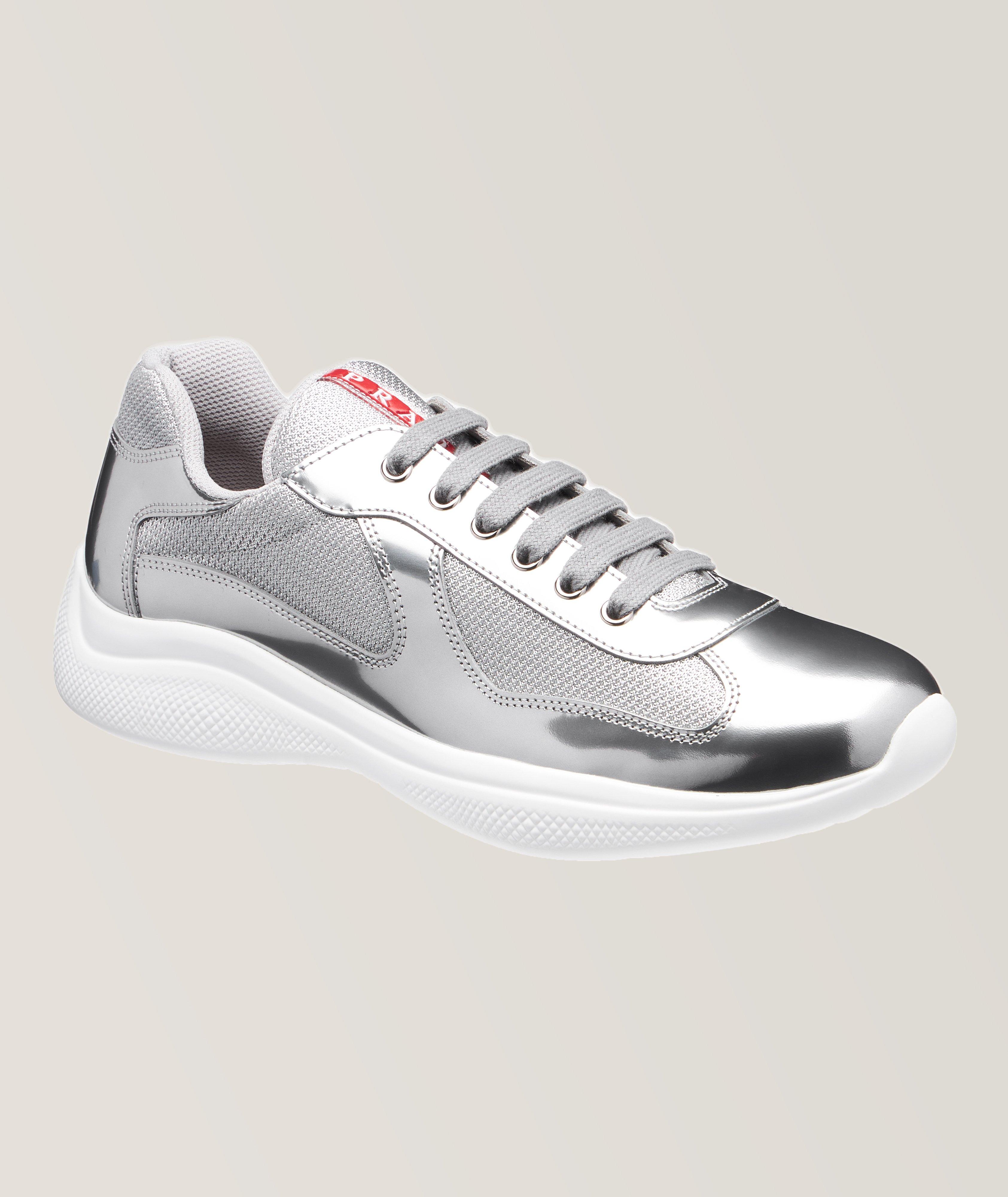 Prada America's Cup Bike Low-Top Sneakers