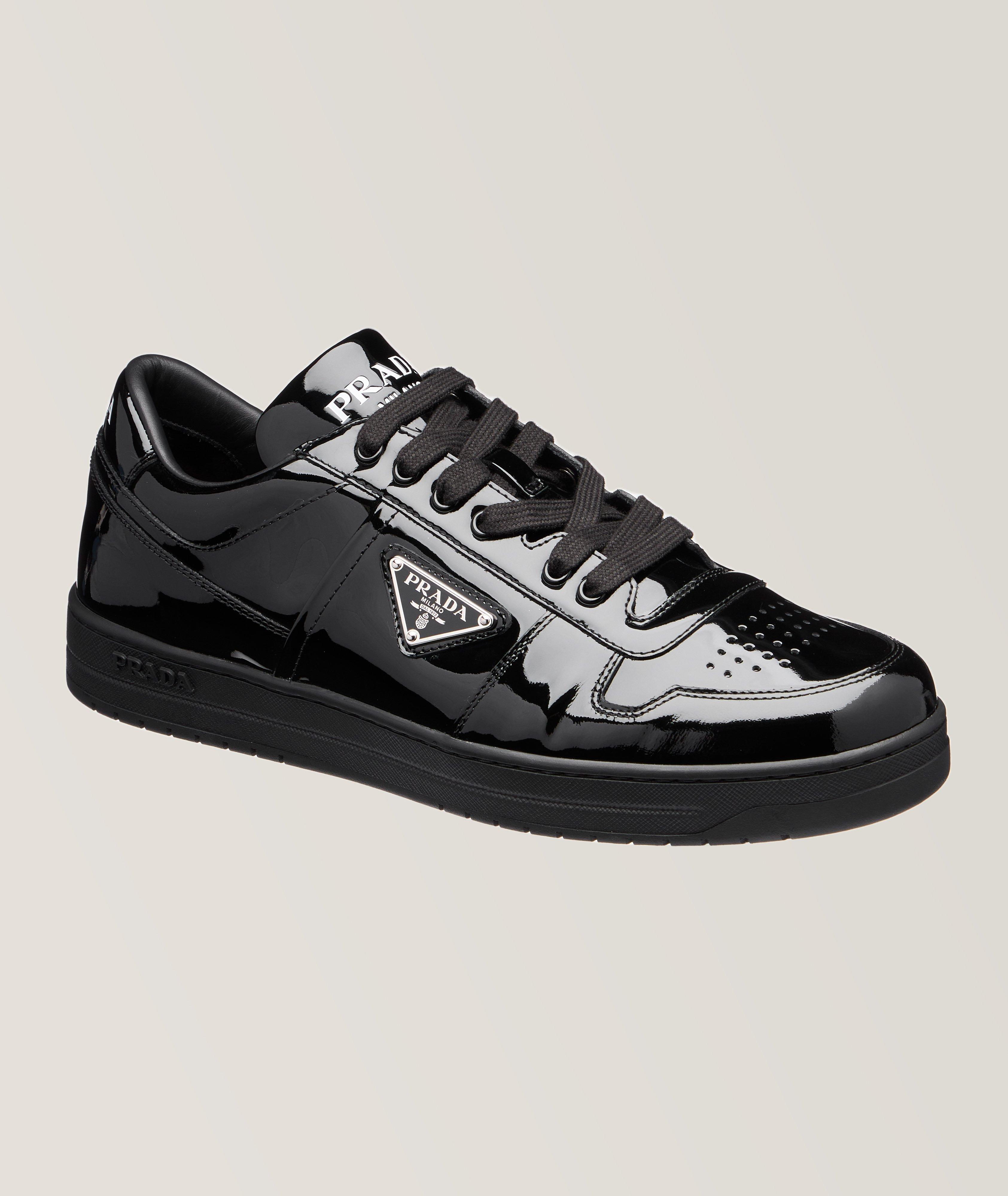 Downtown Shined Leather Sneakers image 0