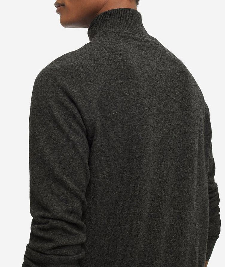 Finley10 Jersey Cashmere Half-Zip Sweater image 5