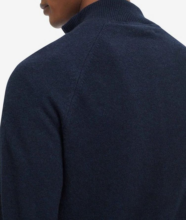 Finley 10 Cashmere Jersey Half-Zip Sweater  image 4