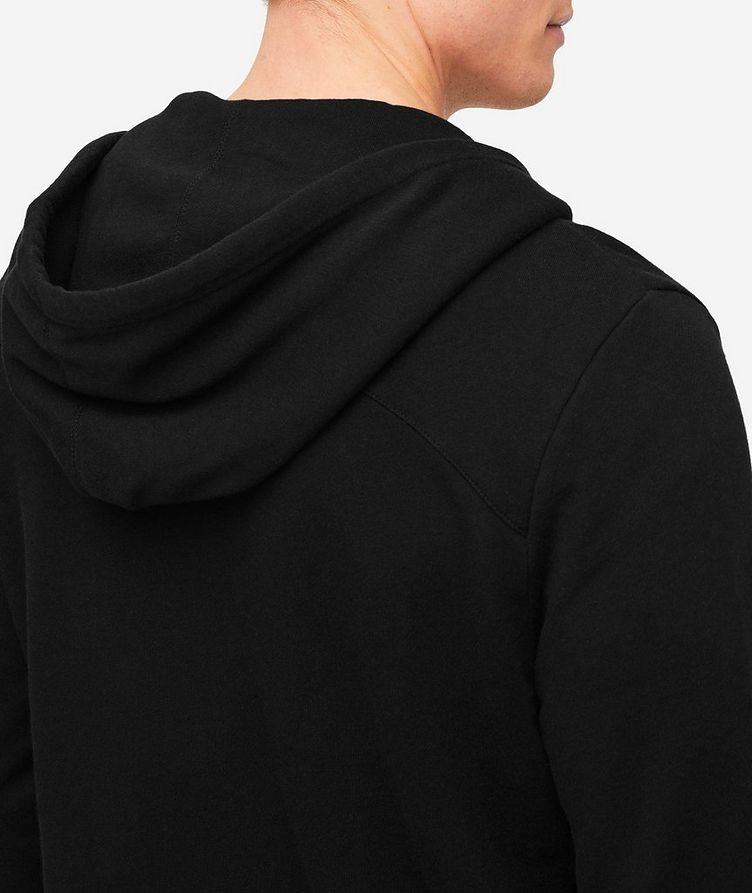 Quinn Stretch-Jersey Cotton Full-Zip Hooded Sweater image 3