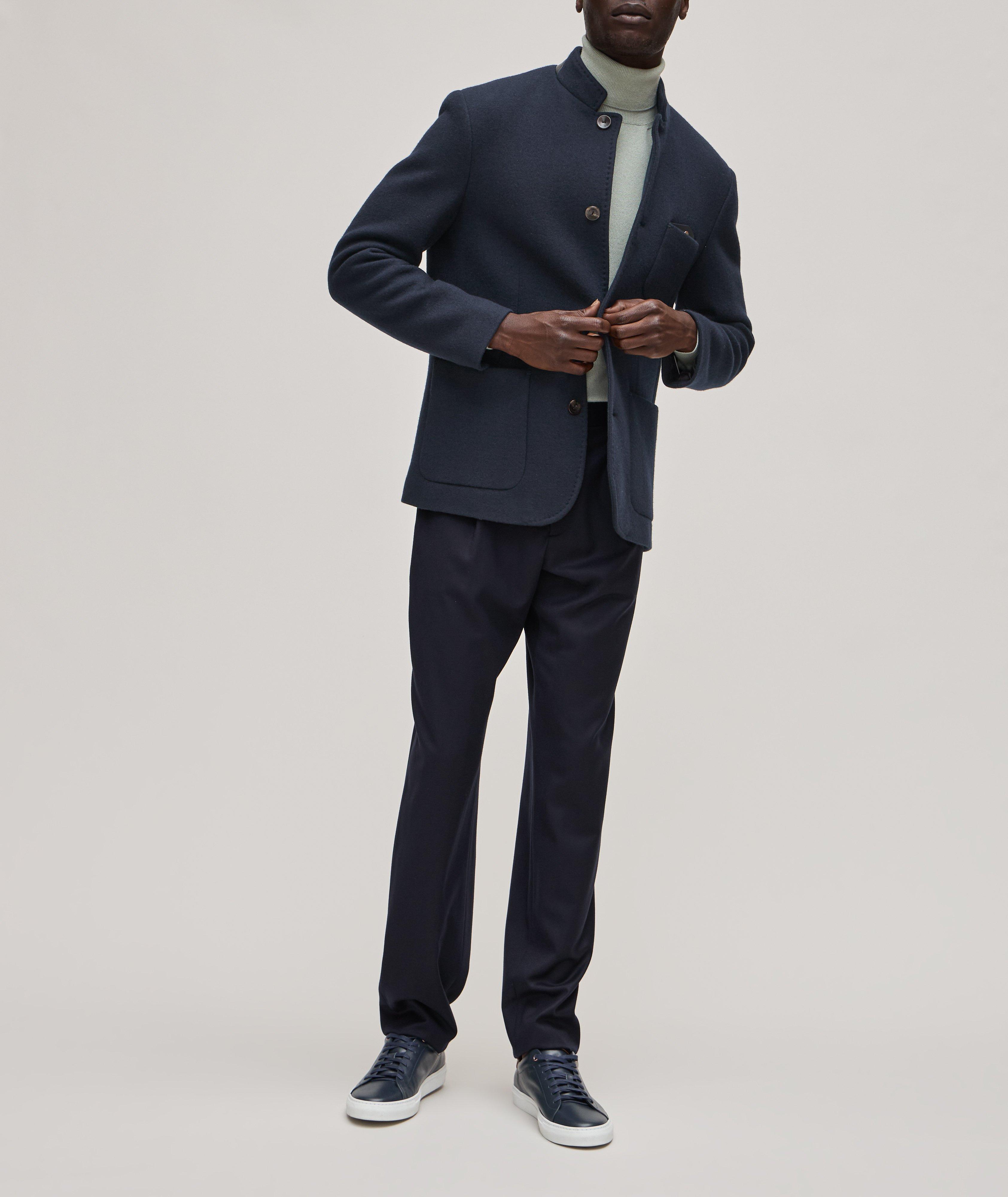Muretto Jersey Wool-Blend Sport Jacket image 3