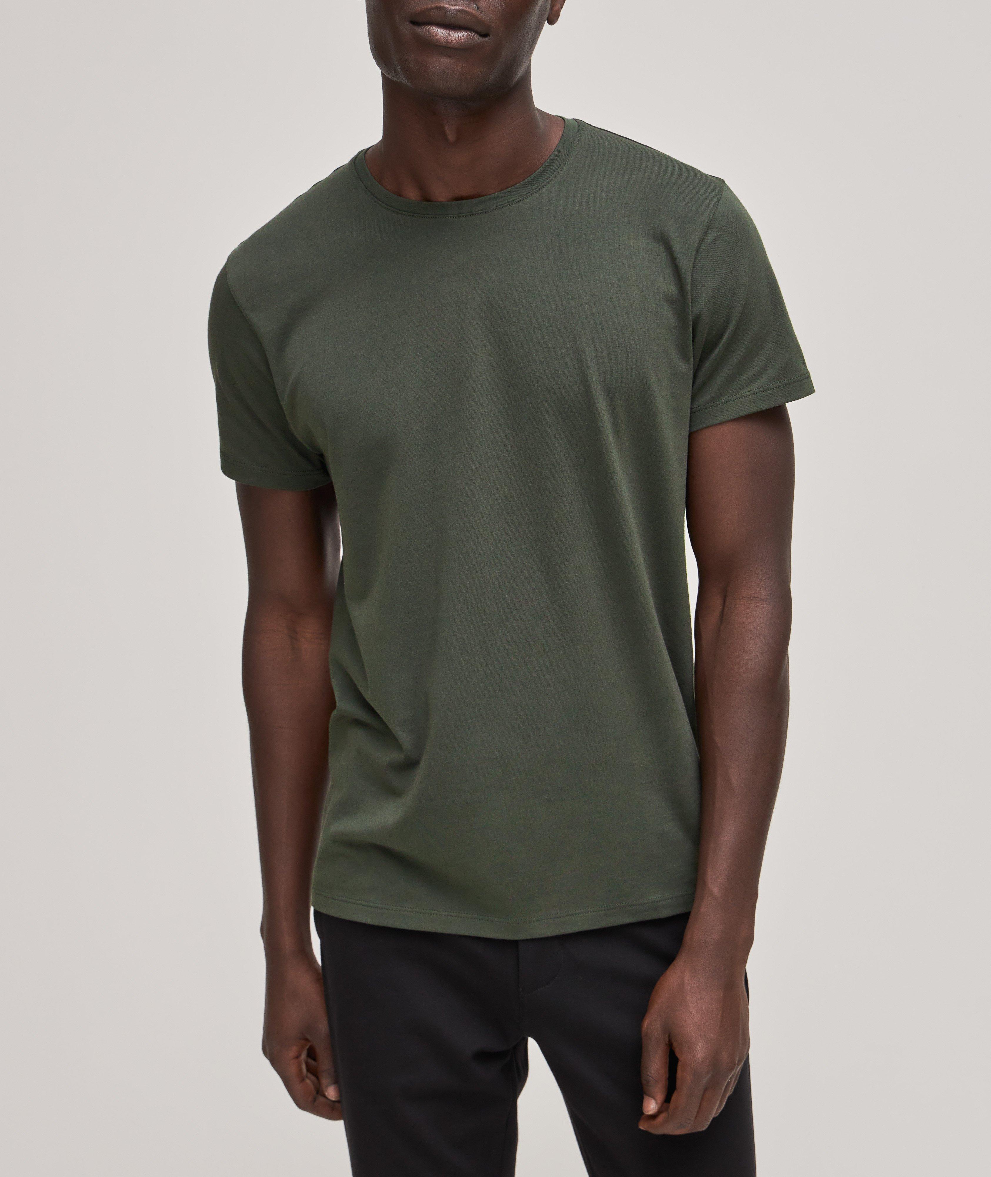Slim-Fit Stretch-Pima Cotton T-Shirt image 1
