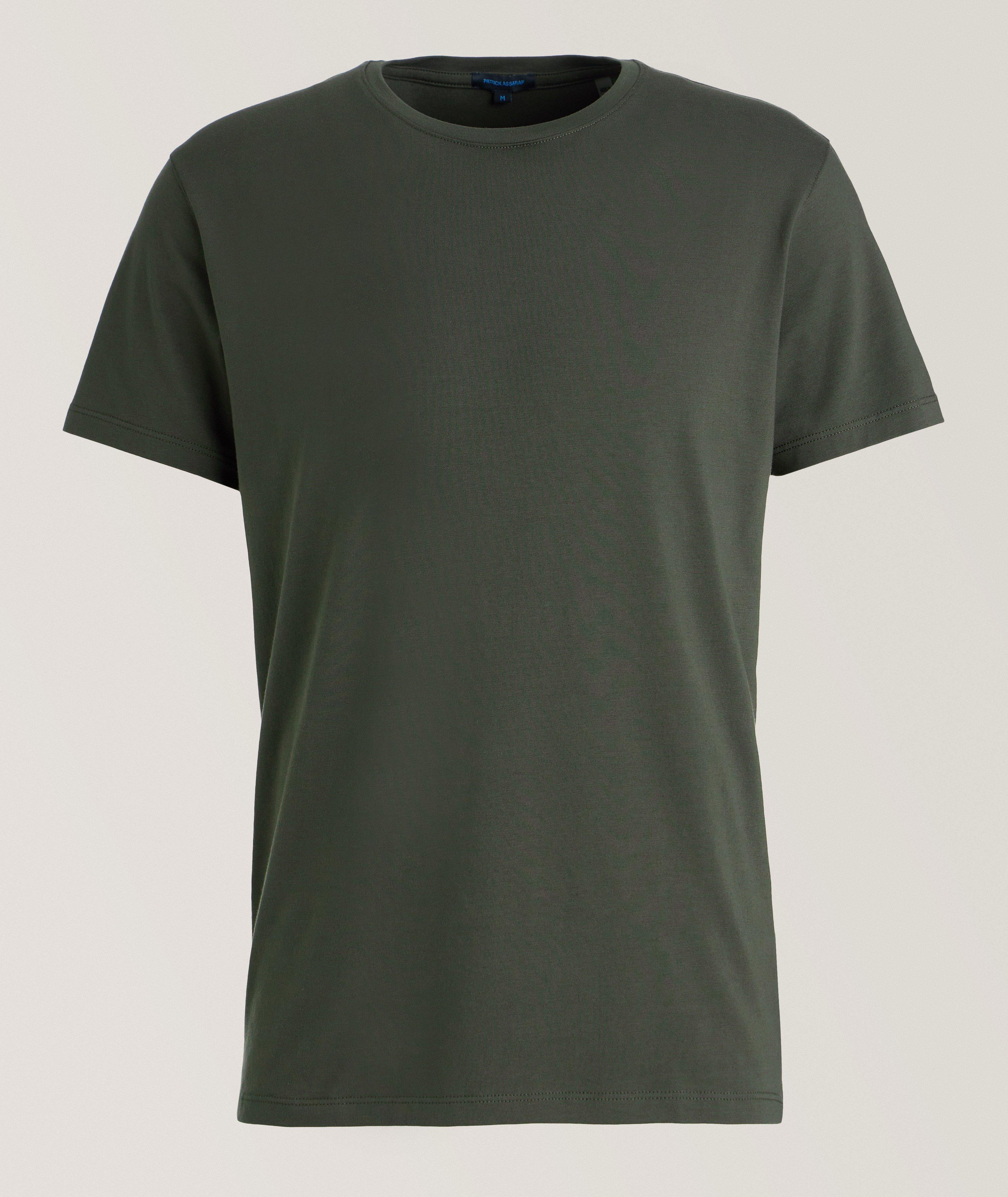 Slim-Fit Stretch-Pima Cotton T-Shirt image 0