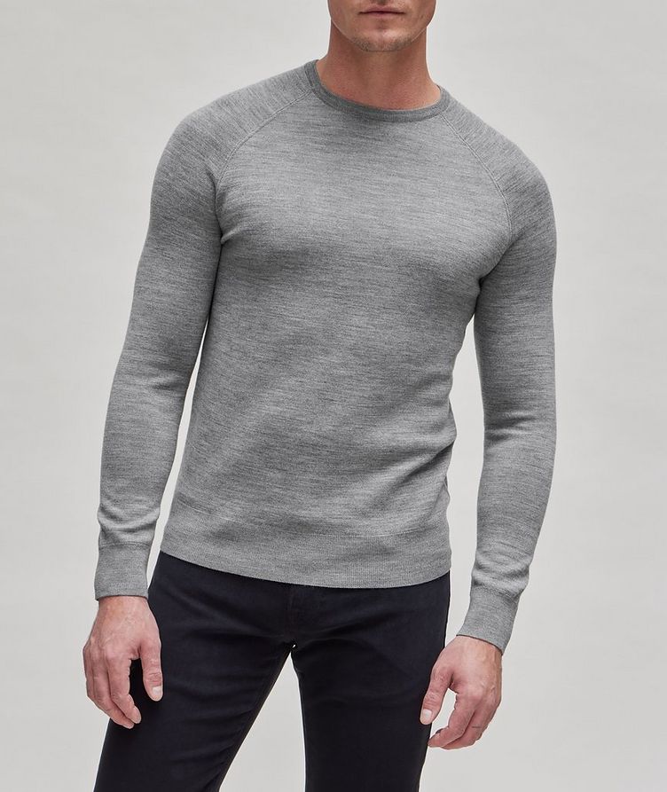 Brushed Double-Faced Merino Wool-Blend Sweater image 1